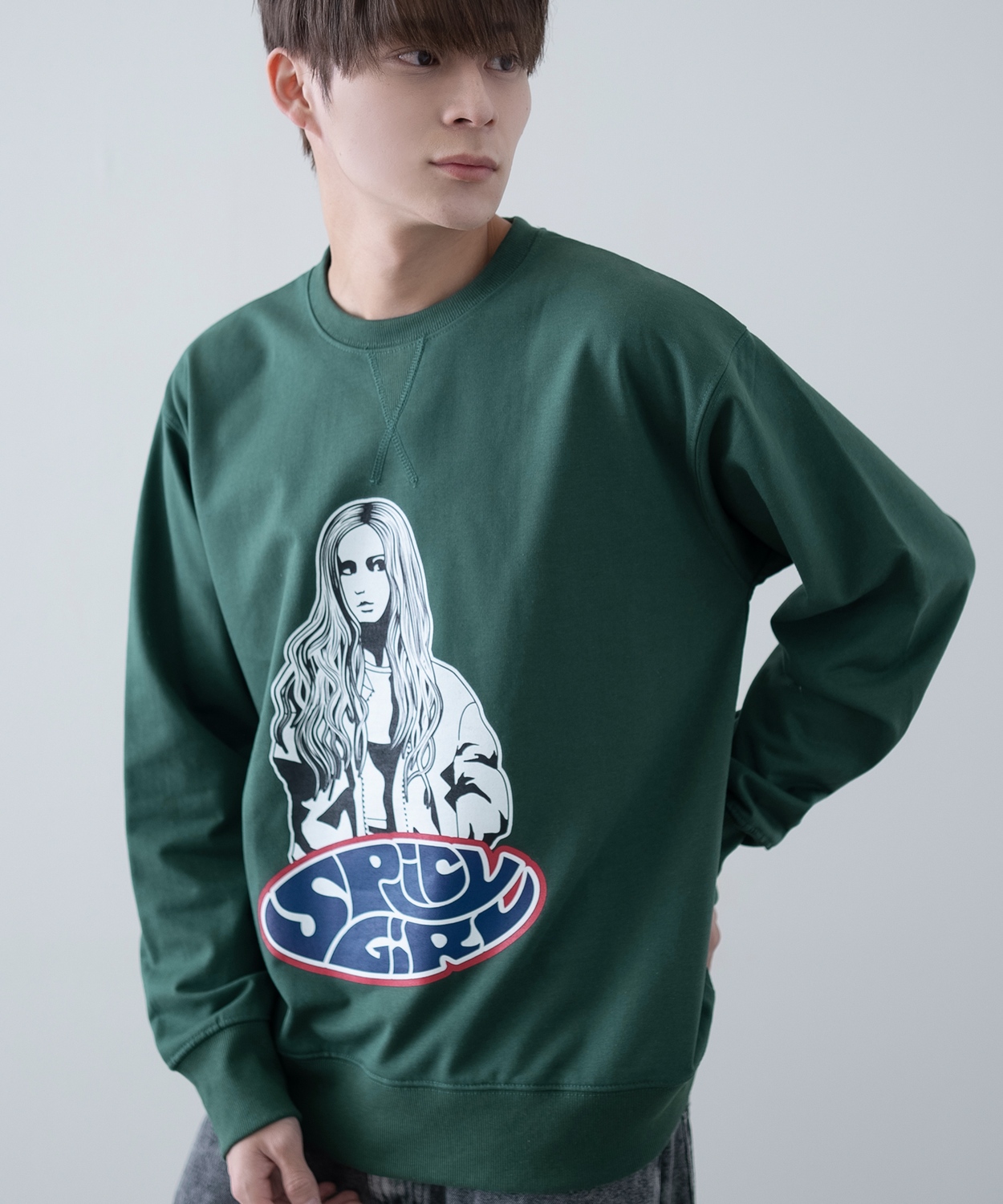 トレーナー メンズ 裏起毛 スウェット オリジナル グラフィック プリント 大きいサイズ オーバーサイズ ゆったり ストリート 韓国ファッション スケーター | improves | 13