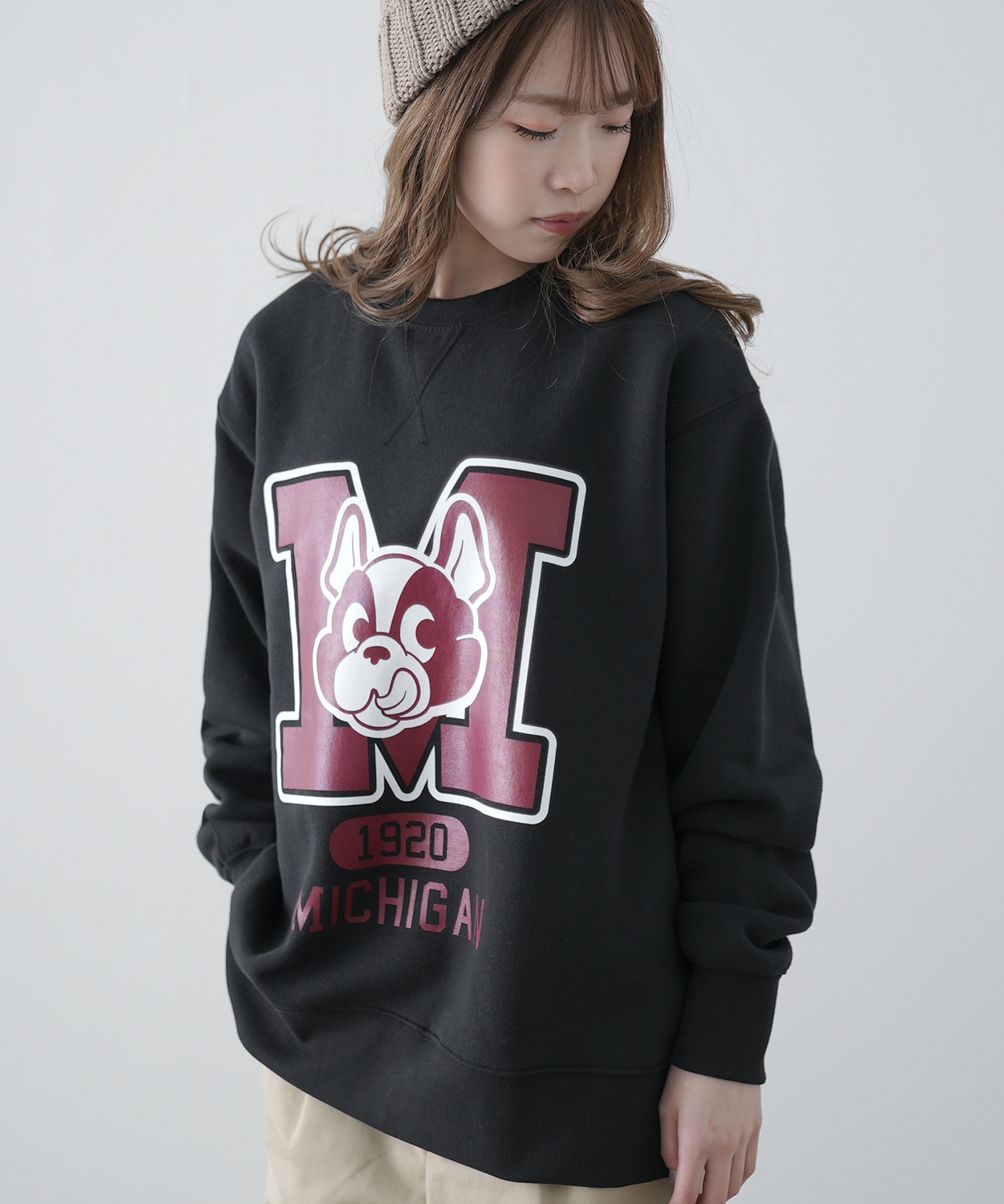 トレーナー メンズ 裏起毛 スウェット オリジナル グラフィック プリント 大きいサイズ オーバーサイズ ゆったり ストリート 韓国ファッション スケーター | improves | 05