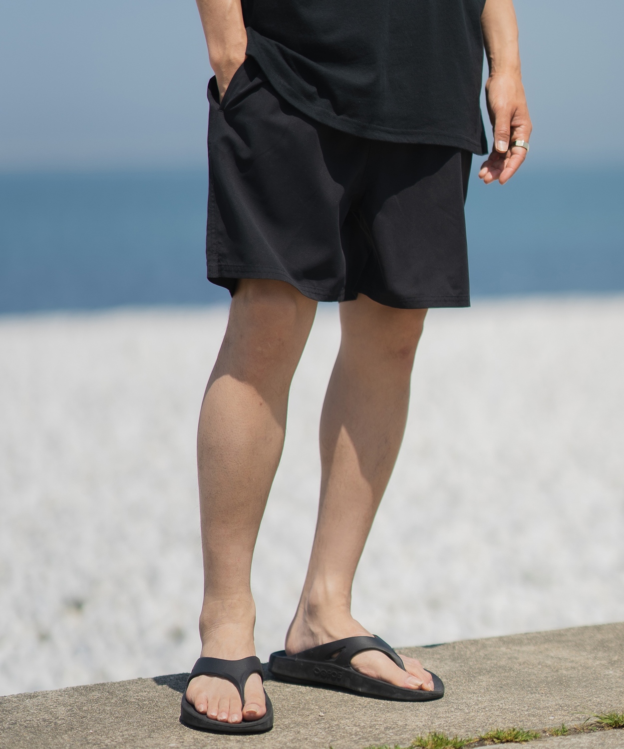 ショートパンツ メンズ 水陸両用 ハーフパンツ ショーツ スイミングショーツ 水着 アメカジ カジュアル サーフ サーファー ストリート 西海岸 大人 | improves | 05