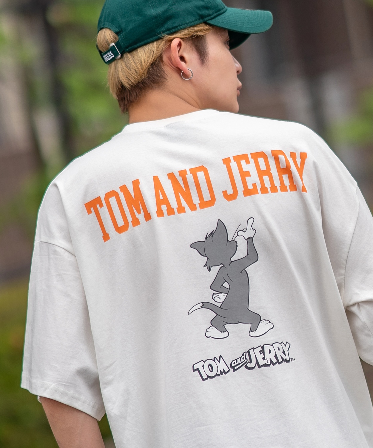 半袖Tシャツ メンズ TOM&JERRY トムとジェリー プリント カットソー カートゥーン 大きめ アメカジ カジュアル スケーター ストリート 古着MIX | improves | 11