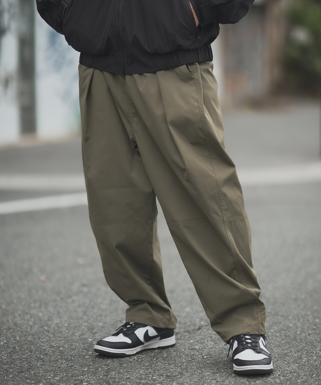 improves イージーパンツ メンズ バルーン ワイド ストレッチ