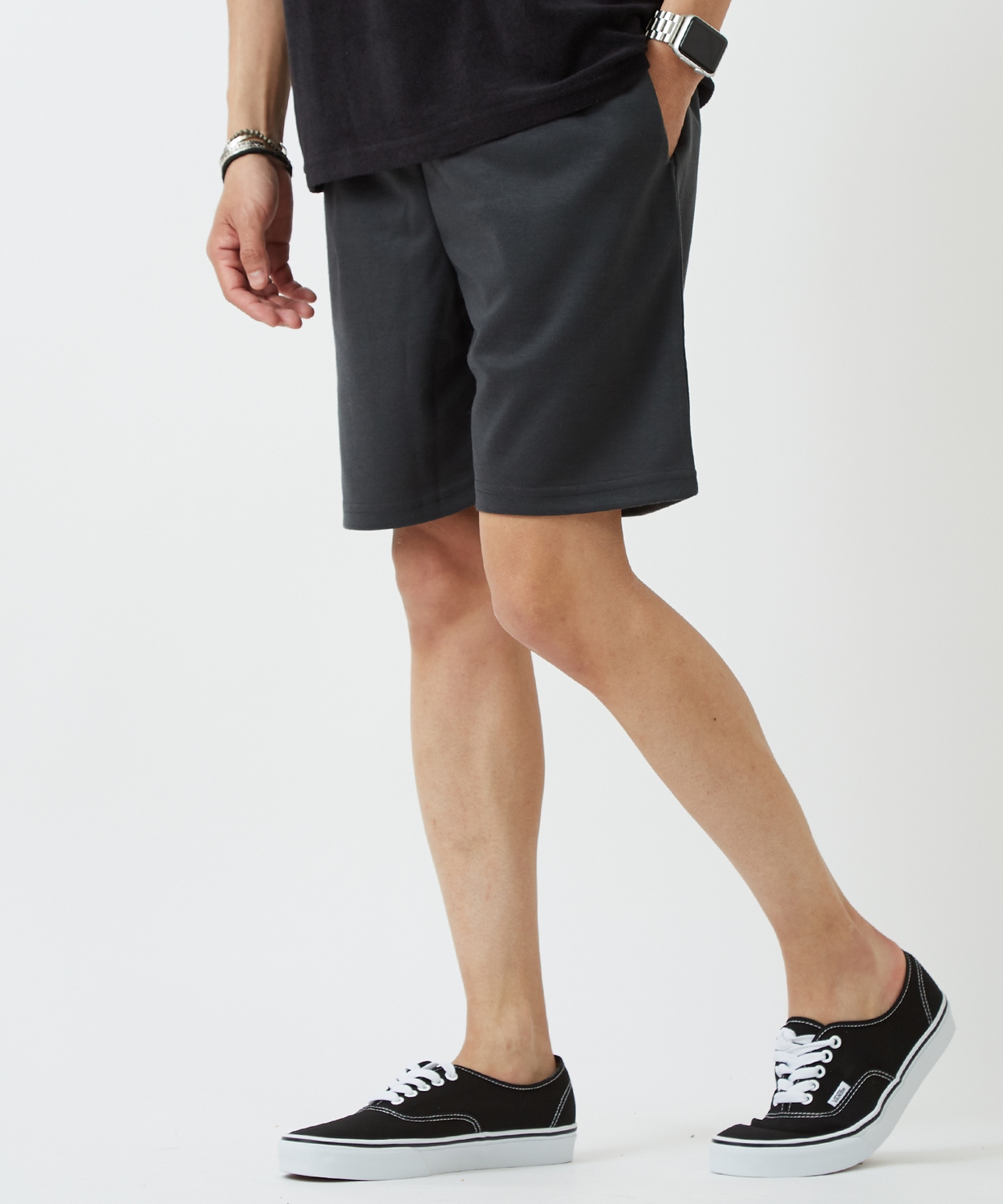 ショートパンツ メンズ ダンボール素材 膝上丈 ハーフパンツ イージーパンツ アメカジ カジュアル サーフ ストリート 西海岸 大人カジュアル パンツ ズボン | improves | 04