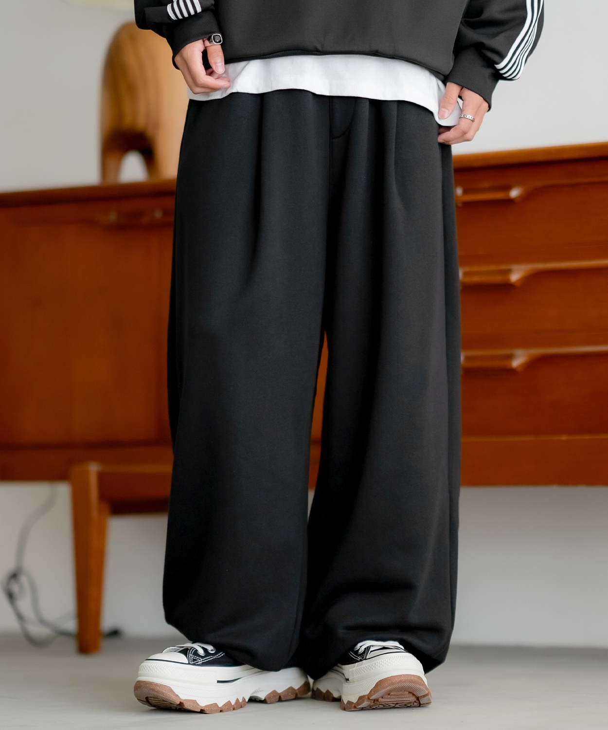 超激レア スウェットダブルニーパンツ 裏原 ストリート 楽天市場】【51%OFF】ACEFLAG スウェットパンツ 裏パイル メンズ