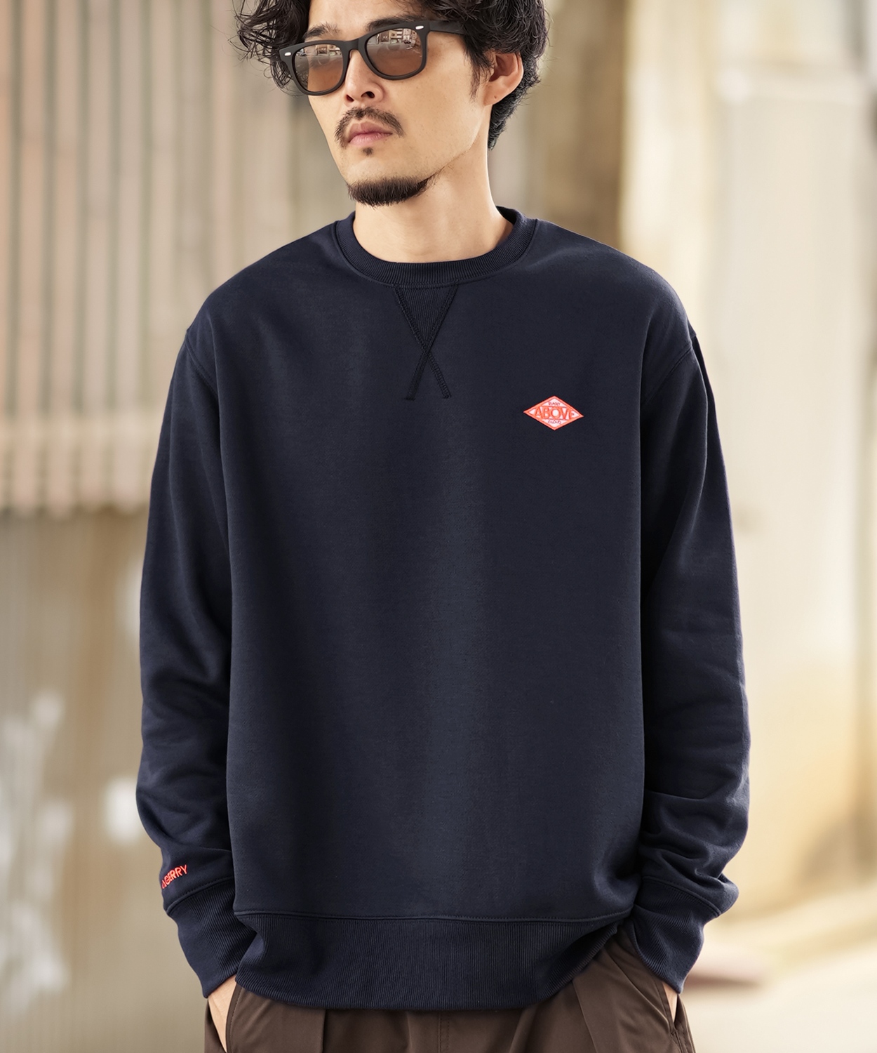 トレーナー メンズ レディース GERRY ジェリー 別注 ワンポイント ダイヤロゴ刺しゅう スウェットシャツ 裏起毛スウェット プルオーバー アウトドア アメカジ | GERRY | 04