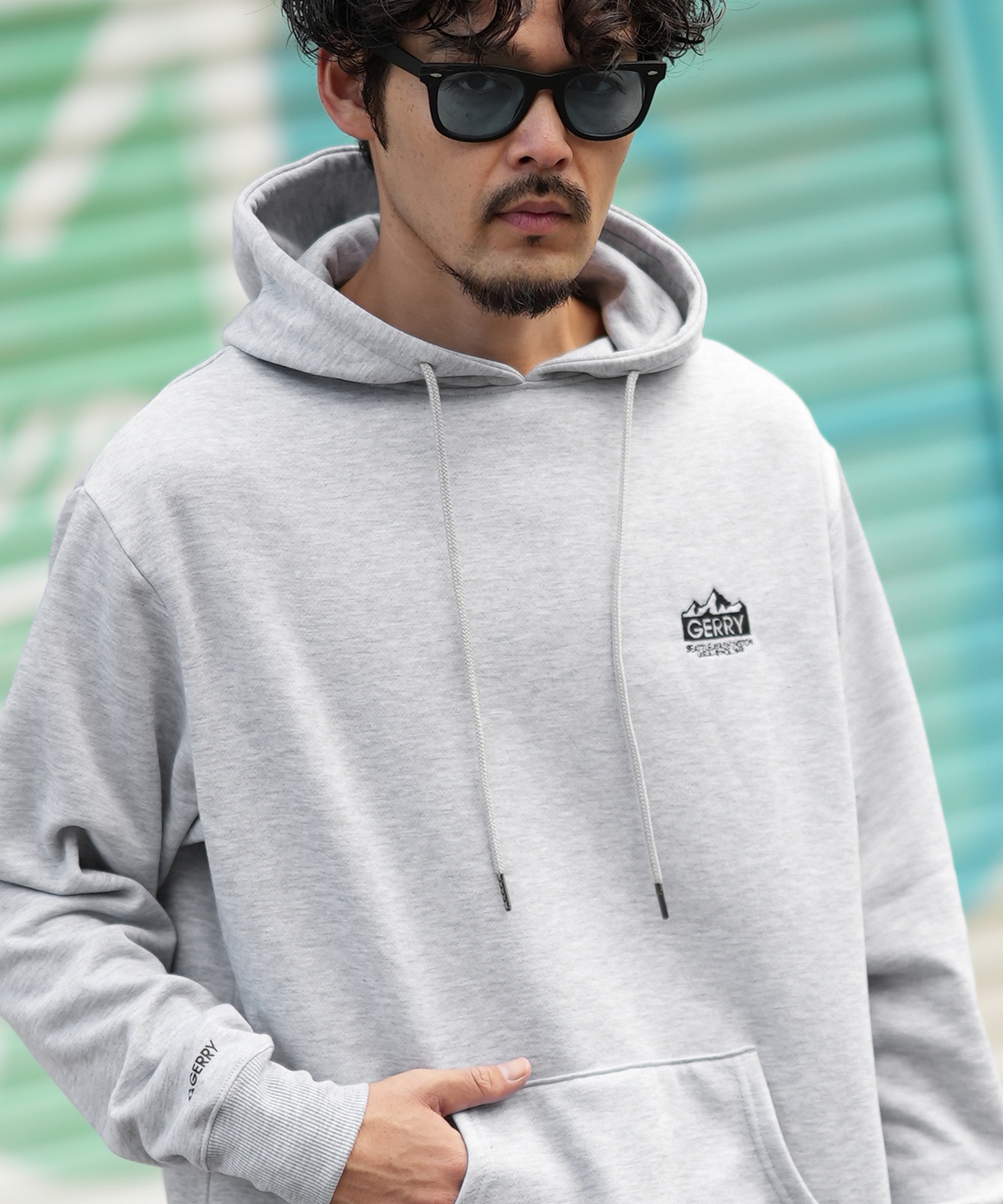 パーカー メンズ レディース GERRY ジェリー 別注 ワンポイント マウントロゴ刺しゅう フーディー 裏起毛スウェット プルパーカー アウトドア アメカジ | GERRY | 02