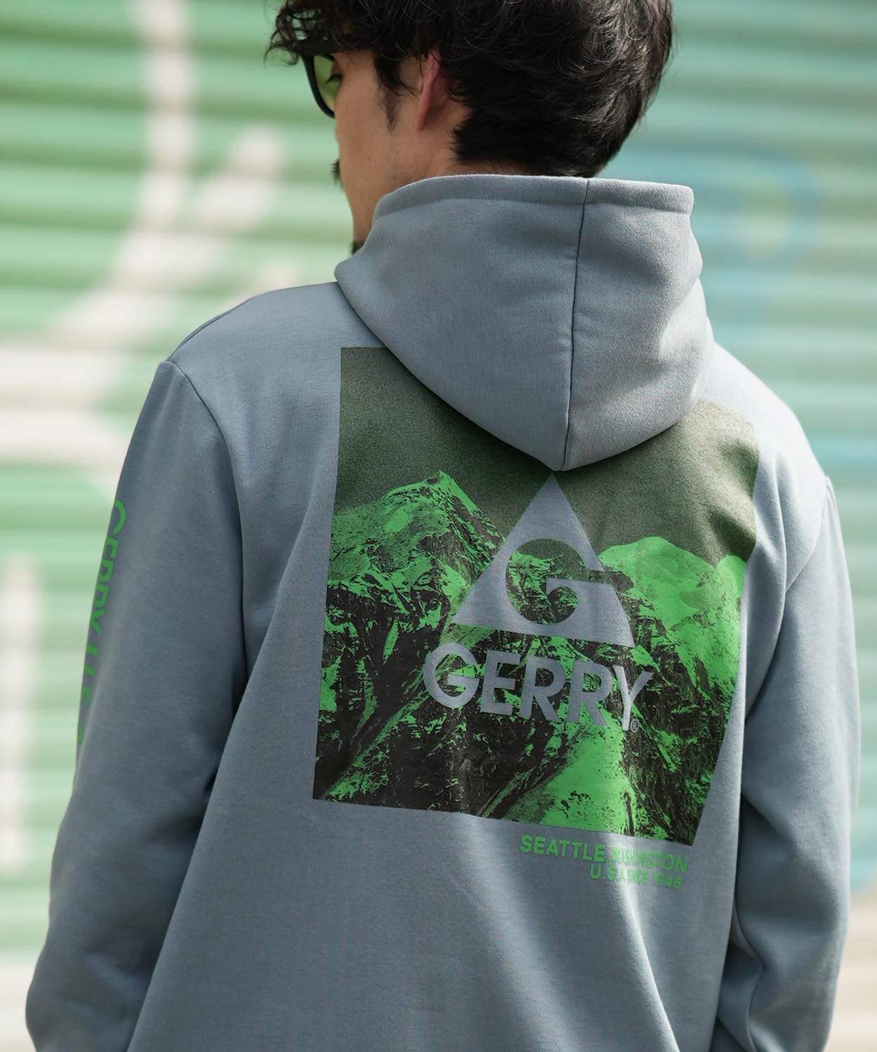 GERRY パーカー メンズ ジェリー 別注 ネオンカラー ボックス