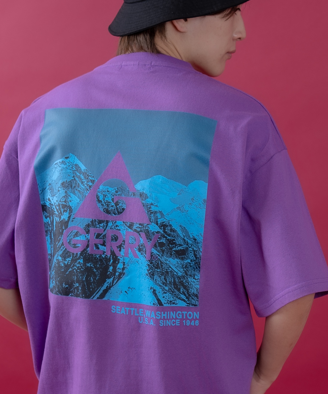 半袖Tシャツ メンズ GERRY ジェリー 別注プリント カットソー バックプリント ワンポイントプリント アウトドア ストリート アメカジ | GERRY | 06