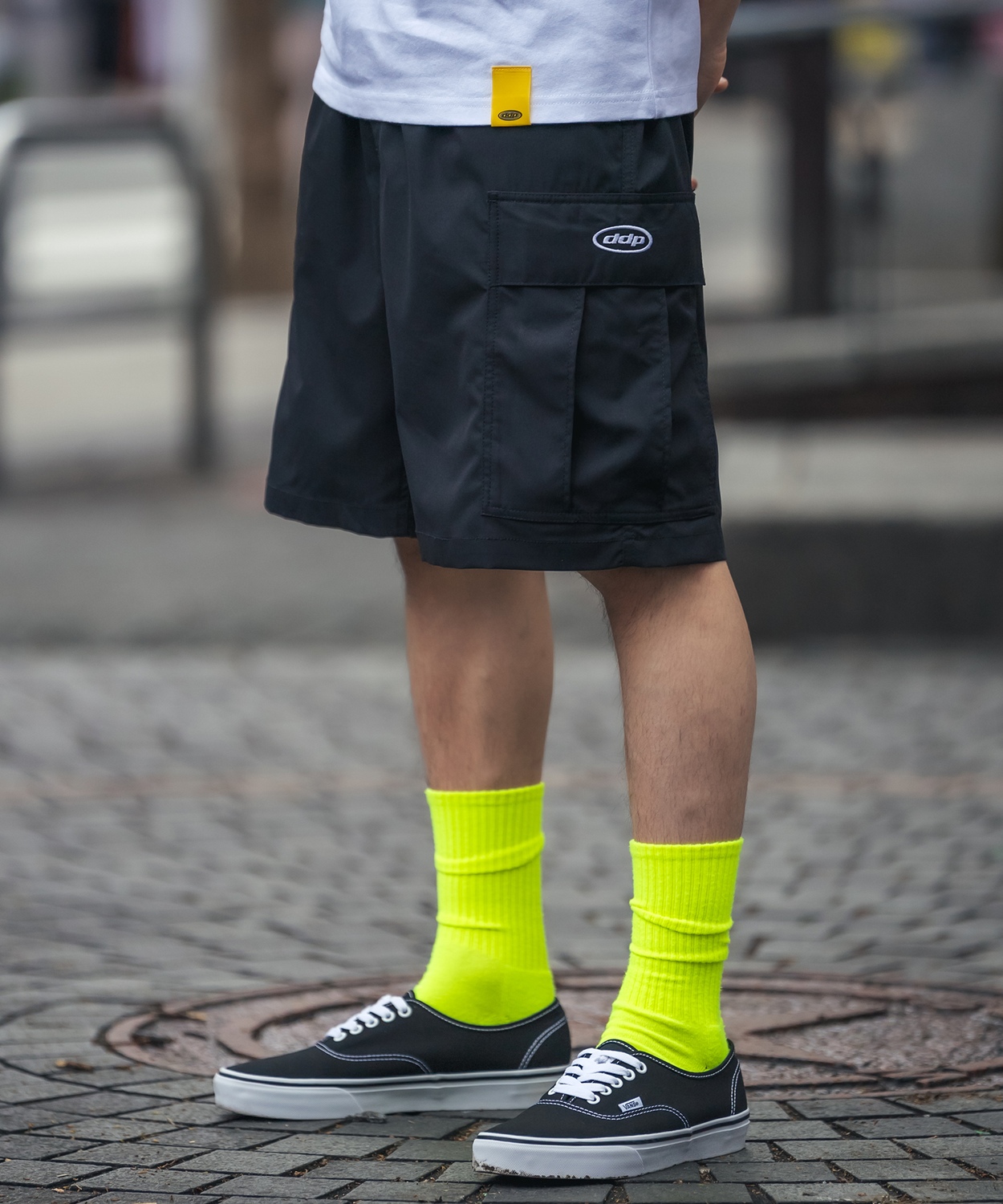 ショートパンツ メンズ レディース ddp カーゴパンツ ハーフパンツ ショーツ 大きめ スケーター ストリート アメカジ カジュアル 古着MIX | improves | 02