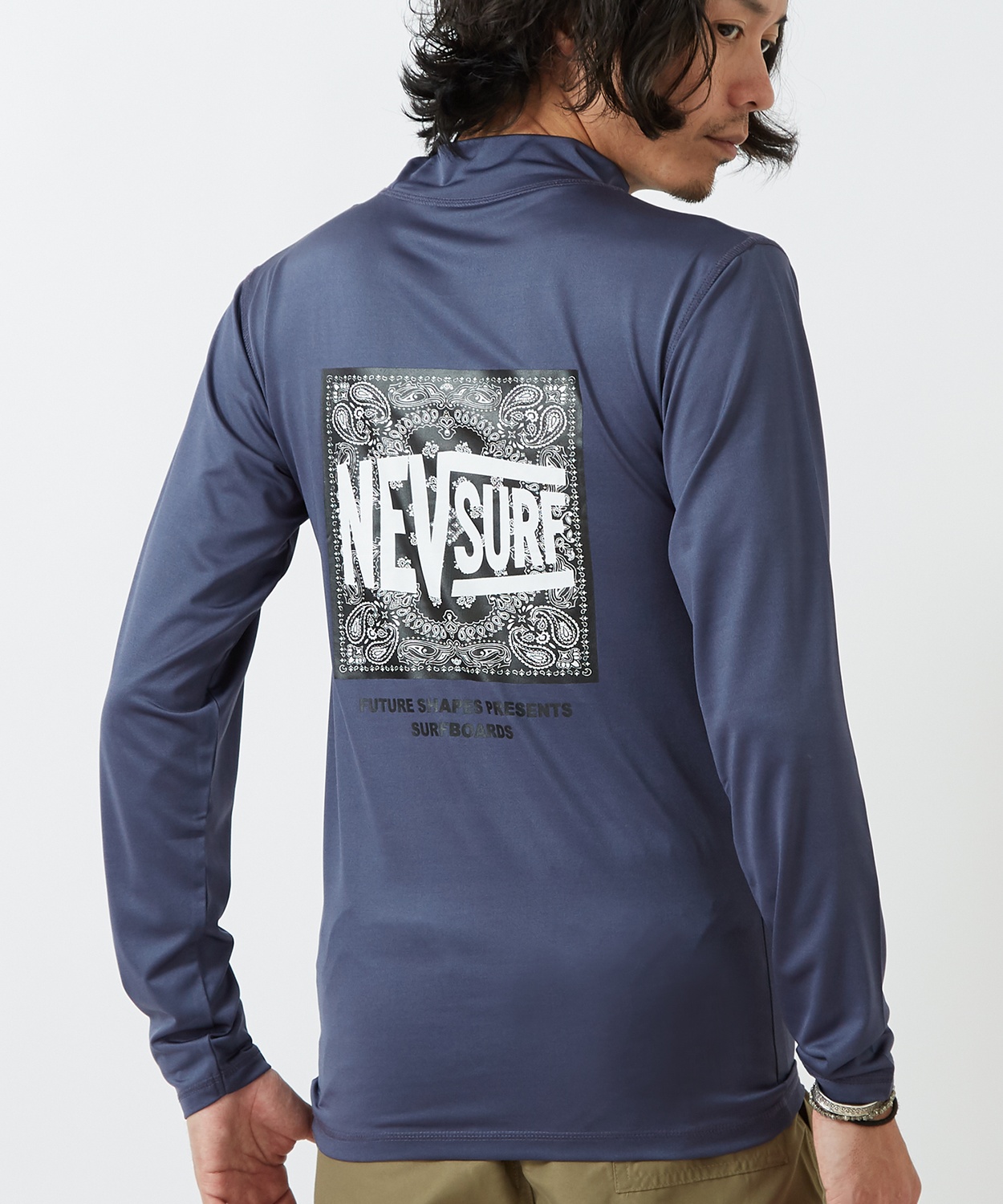 ラッシュガード メンズ Tシャツ カットソー 長袖 アメカジ カジュアル サーフ ストリート 西海岸 大人カジュアル | improves | 06