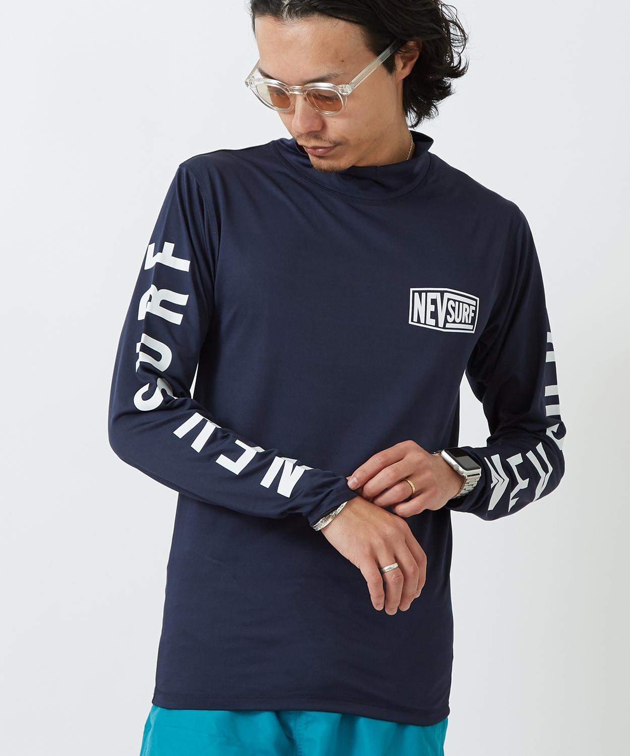 ラッシュガード メンズ Tシャツ カットソー 長袖 アメカジ カジュアル サーフ ストリート 西海岸 大人カジュアル | improves | 02