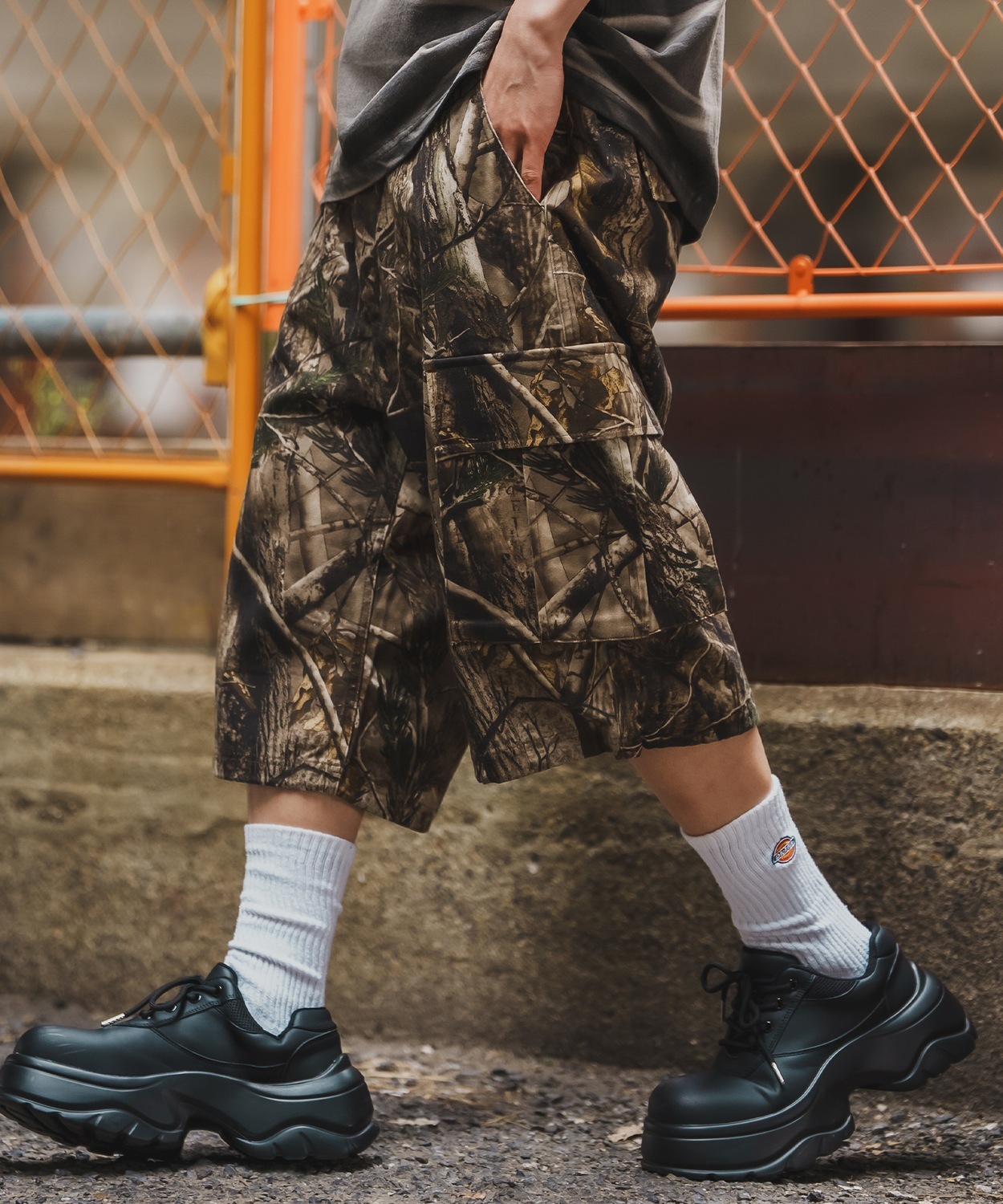 カーゴショーツ メンズ レディース カーゴパン ミリタリー カジュアル アメカジ ストリート スケーター Y2K ストリート古着MIX 韓国 | improves | 01