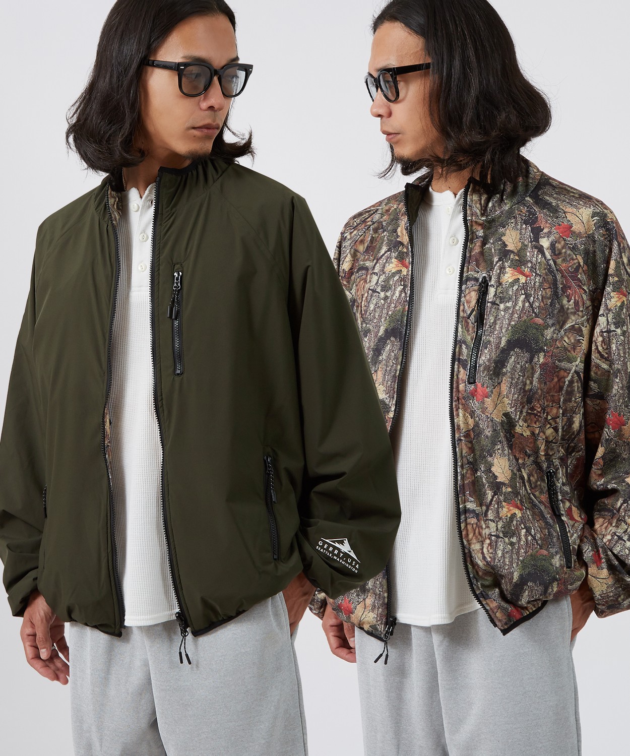 GERRY（ジェリー） リバーシブル ブルゾン メンズ レディース ナイロン