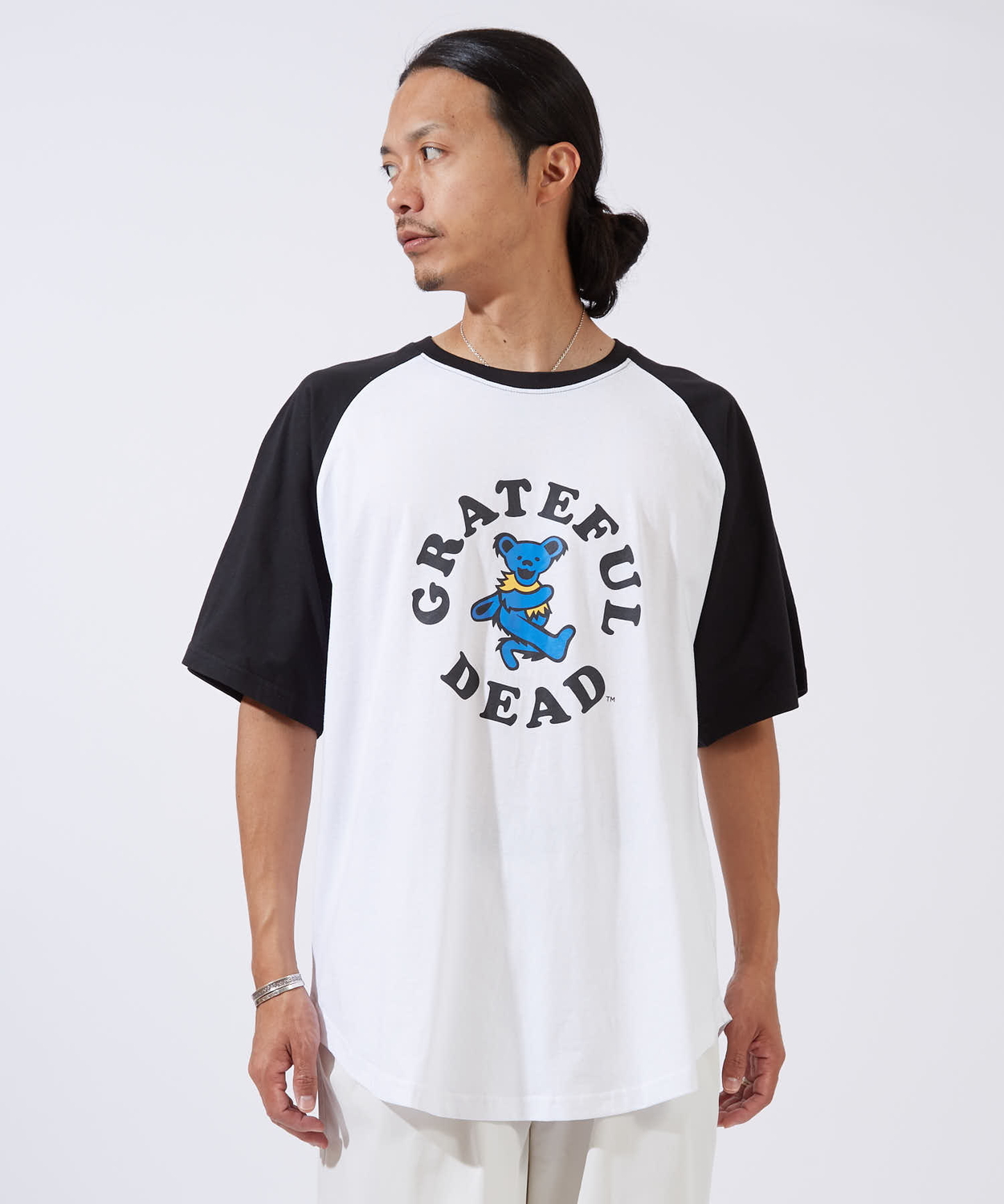 半袖Tシャツ メンズ GRATEFUL DEAT グレイトフルデッド カットソー ラグラン キャラクター オーバーサイズ ビッグシルエット 大きめ カジュアル アメカジ | improves | 03