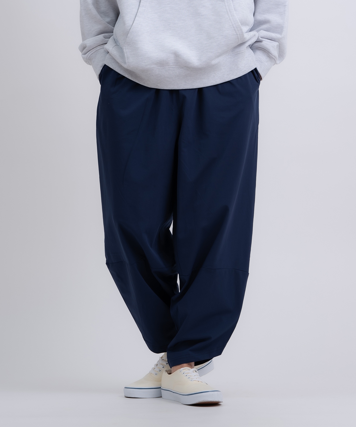 ワイドパンツ メンズ ストレッチ 快適 伸縮 アラジンパンツ バルーンシルエット ボトムス イージーパンツ 9分丈 部屋着 ルームウェア カジュアル ストリート | improves | 02