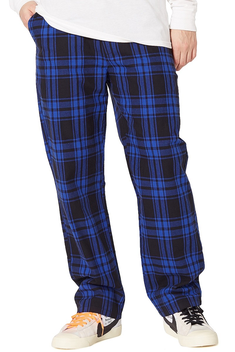 KIDILL - タータンチェック ホールドパンツ - FOLD PLEATS PANTS
