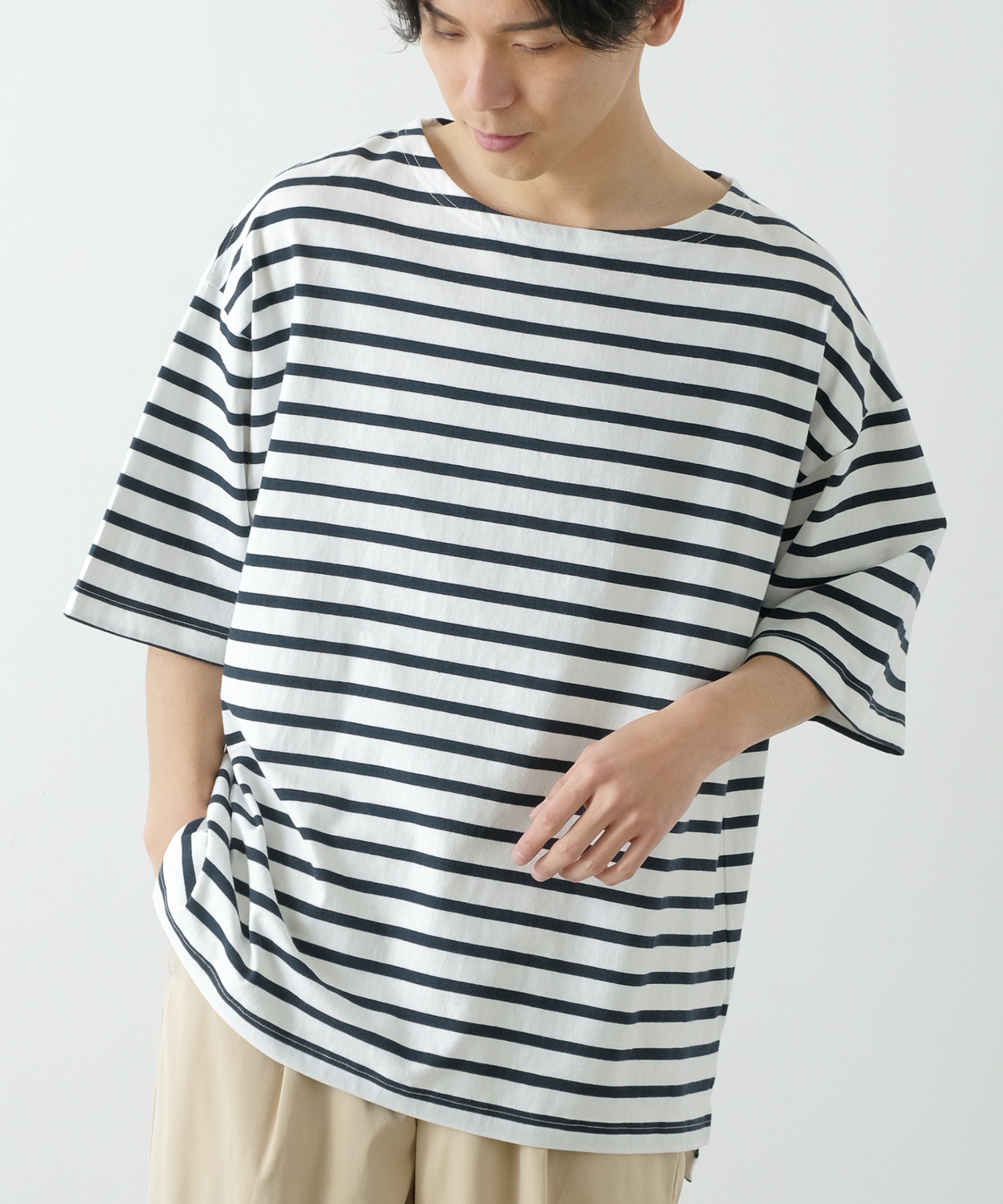 フード付きBIG気にピシャツ Hauls（ハウルズ）の「フード付きBIG気にピシャツ（シャツ
