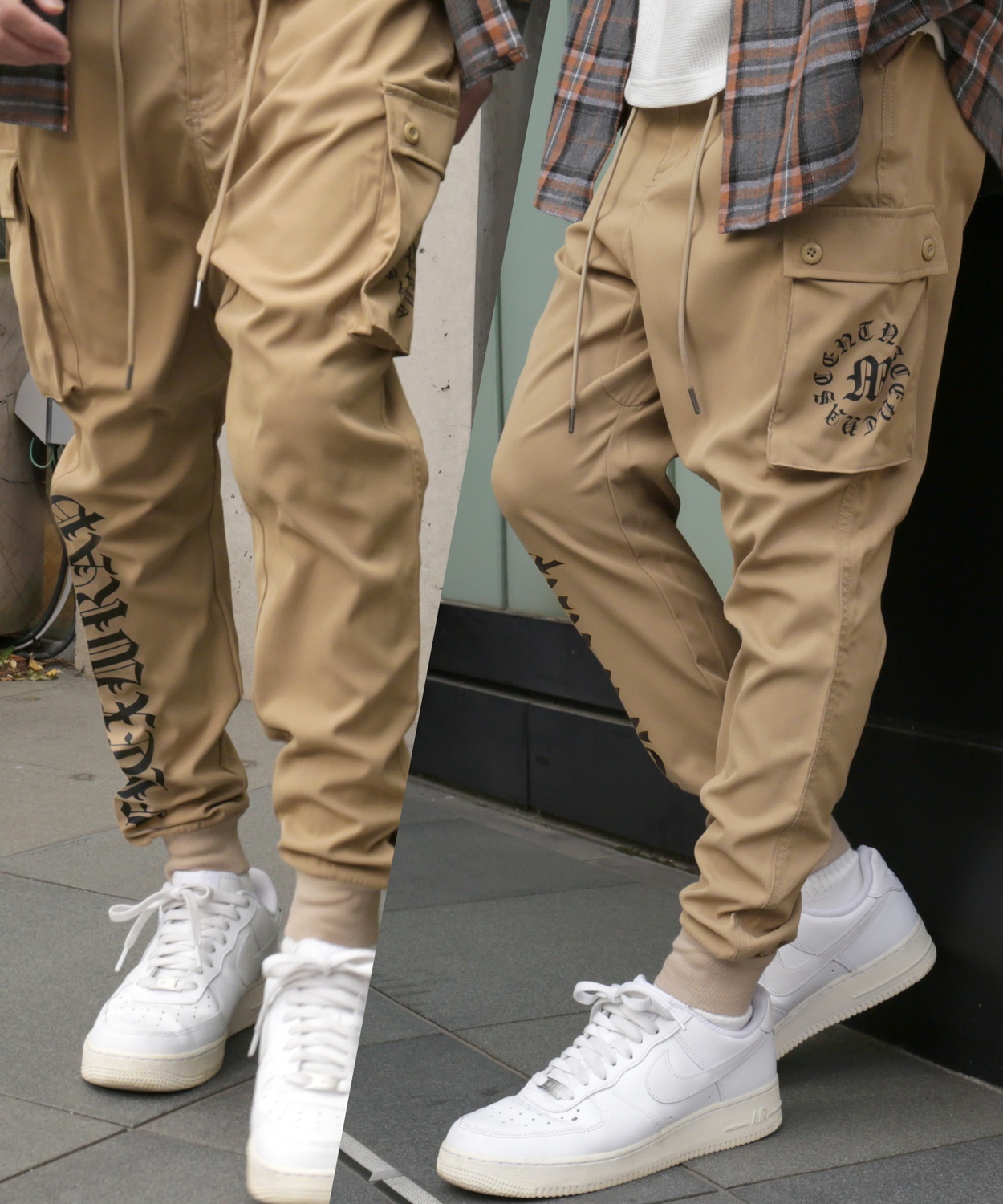 カーゴパンツ メンズ レディース NULL サルエル ジョガー イージー  テーパード  ストレッチ アメカジ カジュアル スケーター ストリート 韓国ファッション | improves | 04