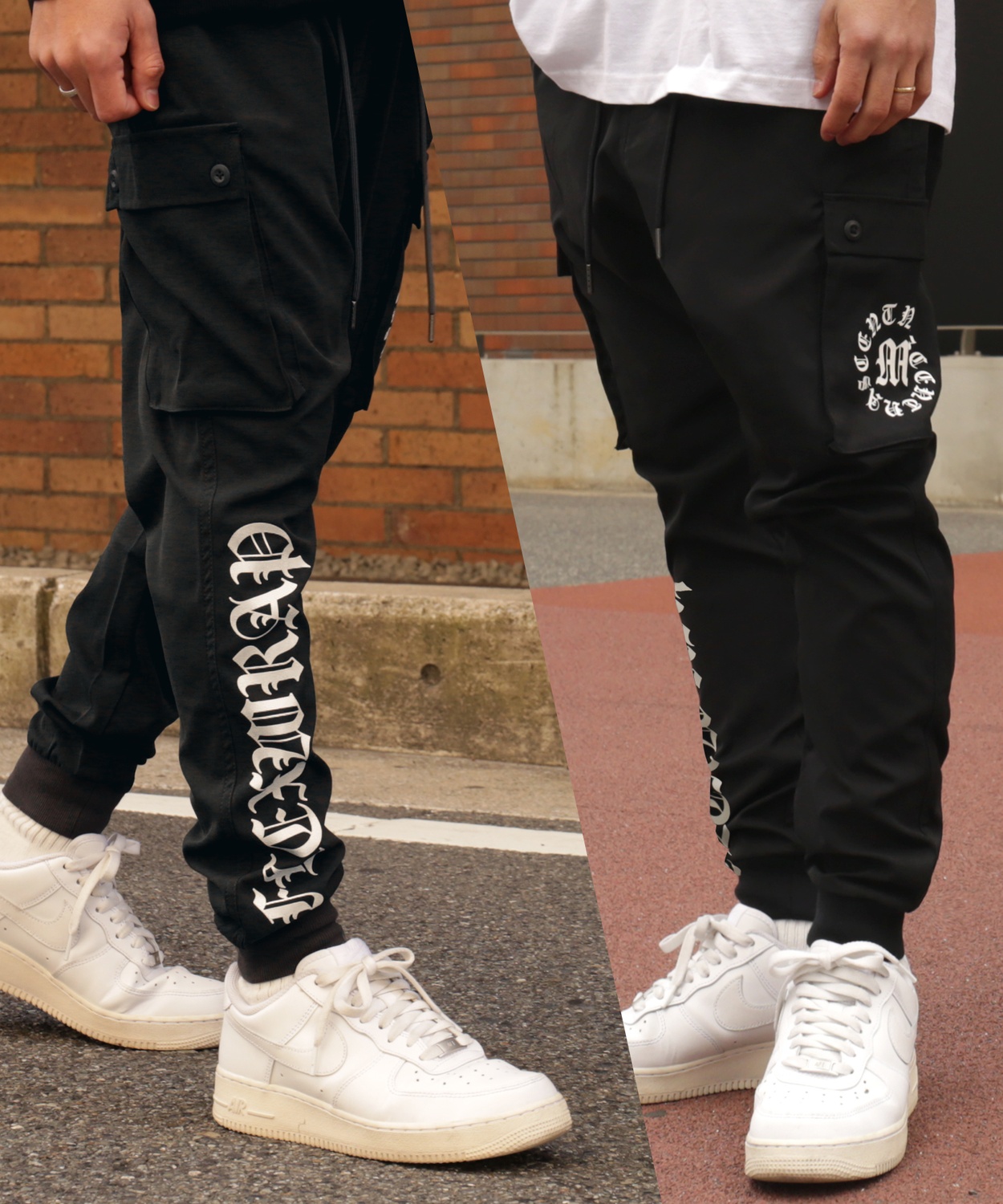 カーゴパンツ メンズ レディース NULL サルエル ジョガー イージー  テーパード  ストレッチ アメカジ カジュアル スケーター ストリート 韓国ファッション | improves | 01