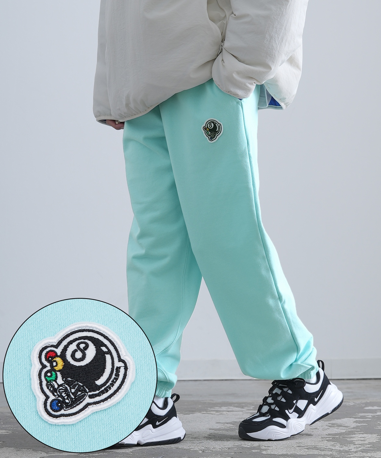 スウェットパンツ メンズ SIDEWAY STANCE サイドウェイスタンス オリジナル ワッペン刺しゅう 裏毛 ジョガーパンツ アメカジ スケーター ストリート 韓国 | improves | 16