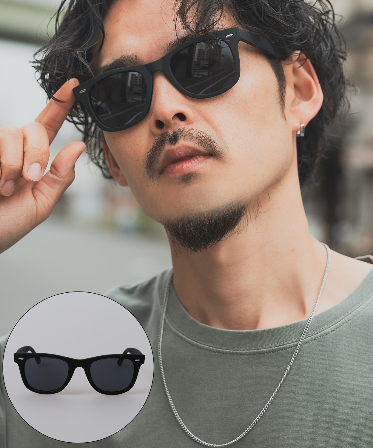 サングラス メンズ SIDEWAY STANCE サイドウェイスタンス ウェリントンサングラス メガネ 眼鏡 アイウェア アメカジ カジュアル スケーター ストリート 古着 | improves | 01