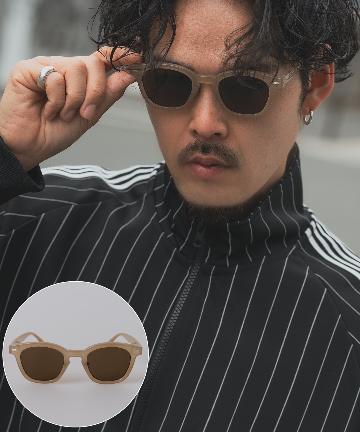 サングラス メンズ SIDEWAY STANCE サイドウェイスタンス ボスリントンサングラス メガネ 眼鏡 アイウェア アメカジ カジュアル スケーター ストリート 古着 | improves | 01