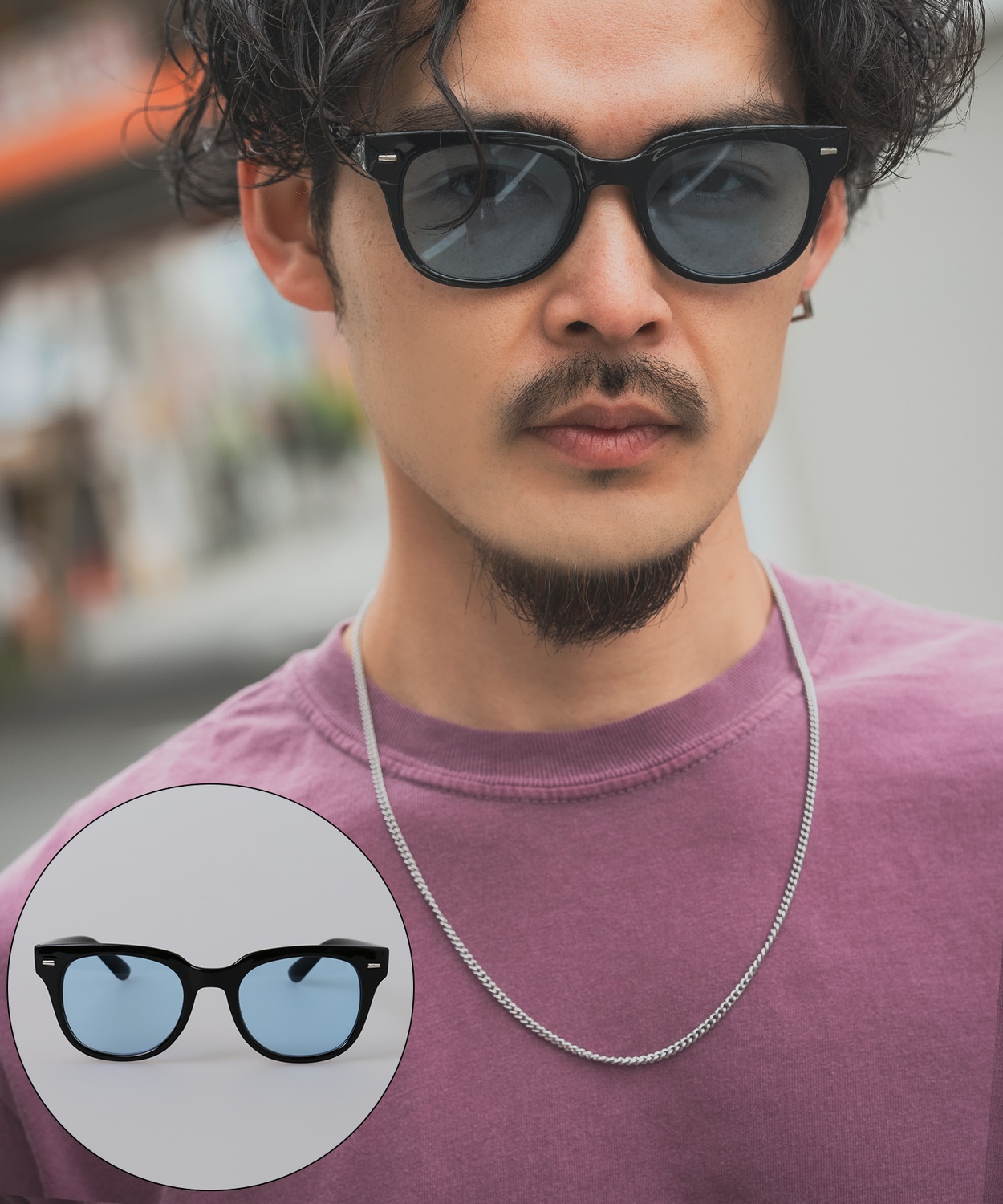 サングラス メンズ SIDEWAY STANCE サイドウェイスタンス ウェリントンサングラス メガネ 眼鏡 アイウェア アメカジ カジュアル スケーター ストリート 古着 | improves | 01