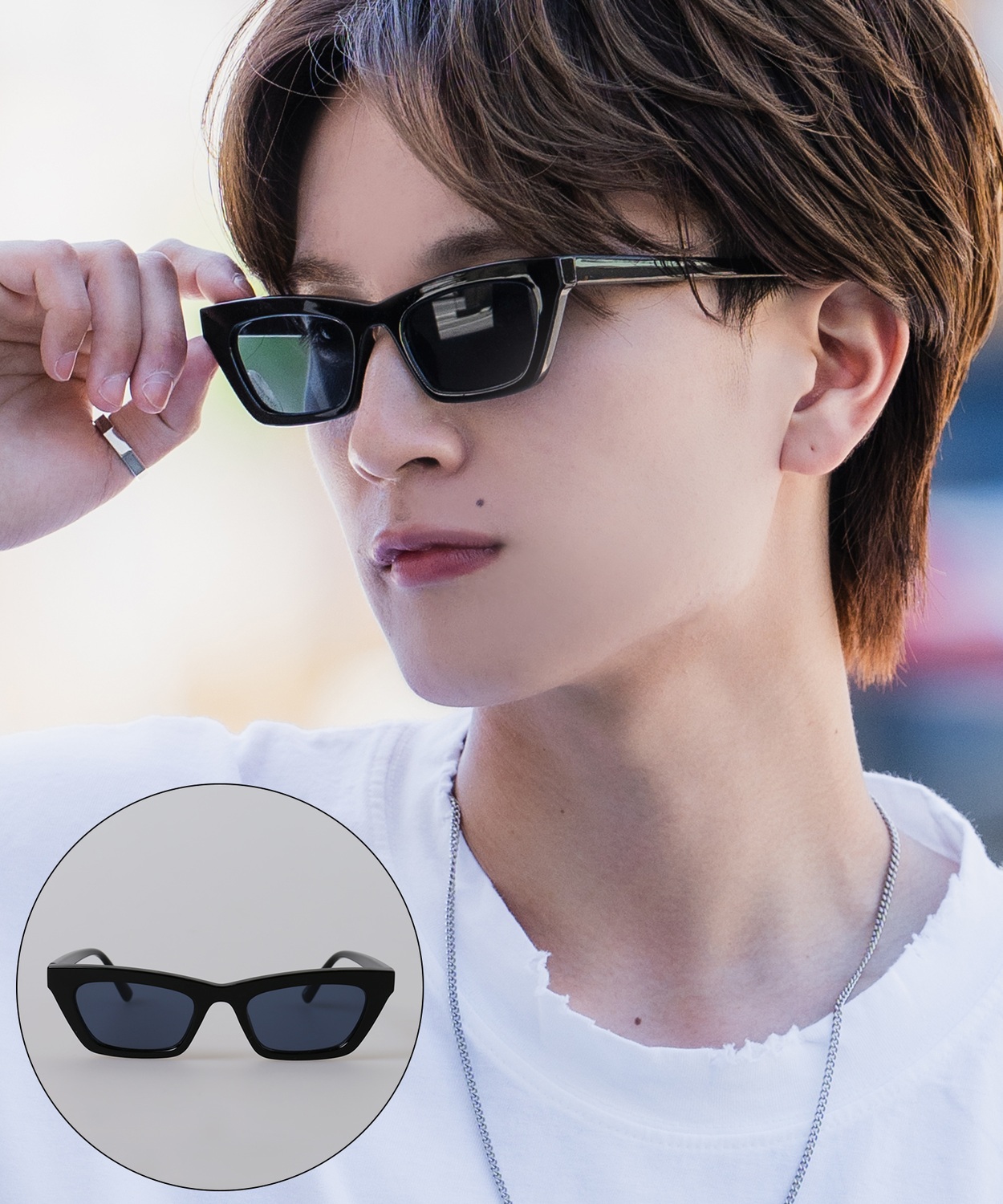 サングラス メンズ SIDEWAY STANCE サイドウェイスタンス フォックスサングラス メガネ 眼鏡 アイウェア アメカジ カジュアル スケーター ストリート 古着 | improves | 01