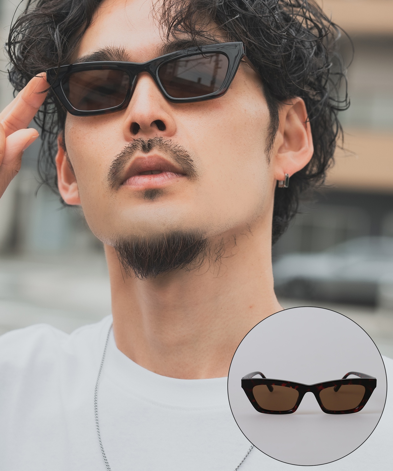 サングラス メンズ SIDEWAY STANCE サイドウェイスタンス フォックスサングラス メガネ 眼鏡 アイウェア アメカジ カジュアル スケーター ストリート 古着 | improves | 02