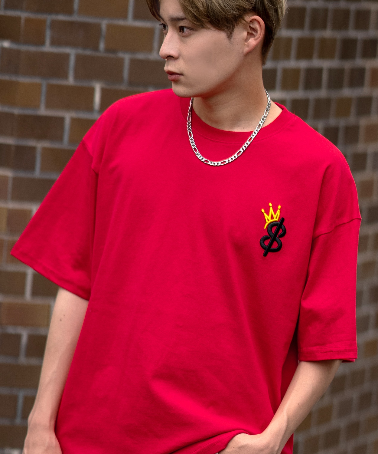 半袖Tシャツ メンズ SIDEWAY STANCE サイドウェイスタンス オリジナル 厚盛刺しゅう クラウンロゴ カットソー アメカジ スケーター ストリート 古着MIX 韓国 | improves | 03