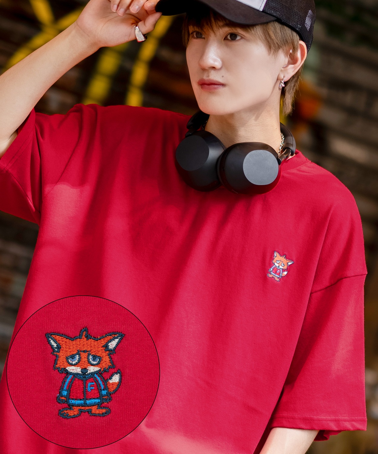 半袖Tシャツ メンズ SIDEWAY STANCE サイドウェイスタンス オリジナル ワンポイント 刺しゅう カットソー スケーター | improves | 04