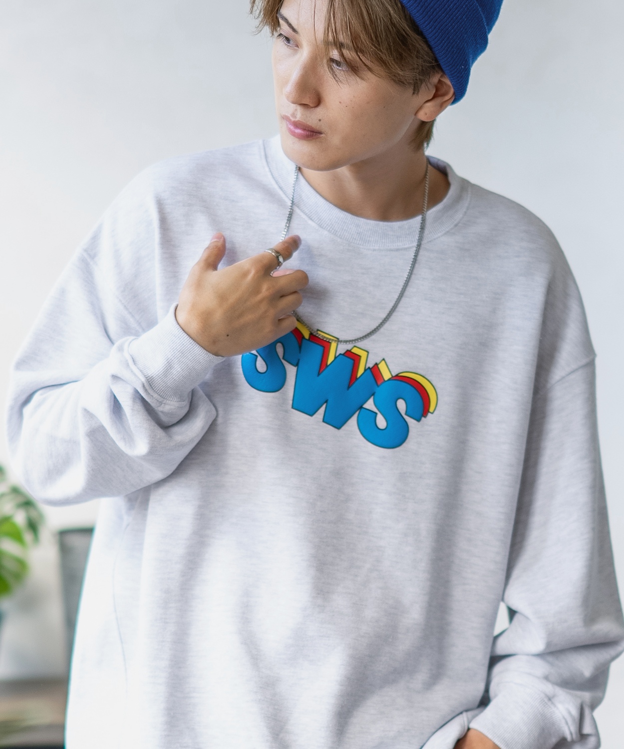 トレーナー メンズ SIDEWAY STANCE サイドウェイスタンス オリジナルプリント グラフィック スウェット SWS 発泡プリント オーバーサイズ アメカジ カジュアル | improves | 02