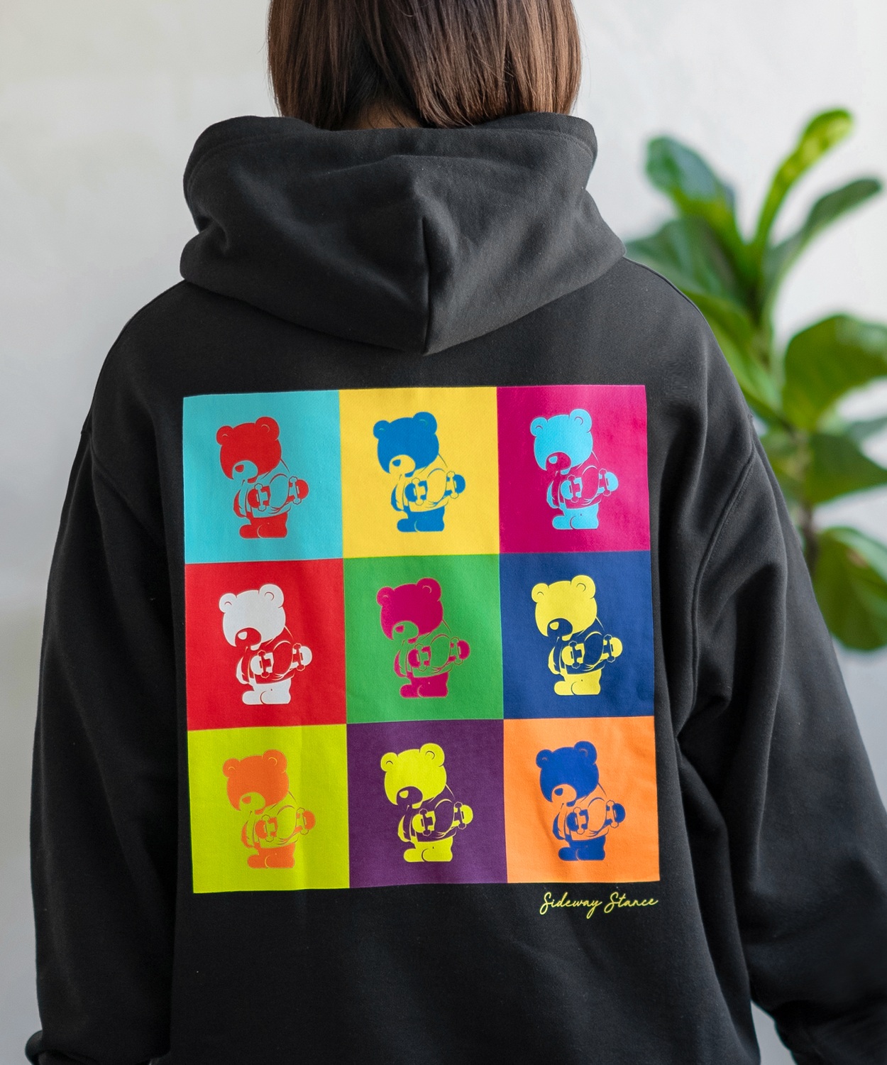 パーカー メンズ SIDEWAY STANCE サイドウェイスタンス オリジナルプリント グラフィック スウェット カラフル オーバーサイズ アメカジ カジュアル | improves | 01