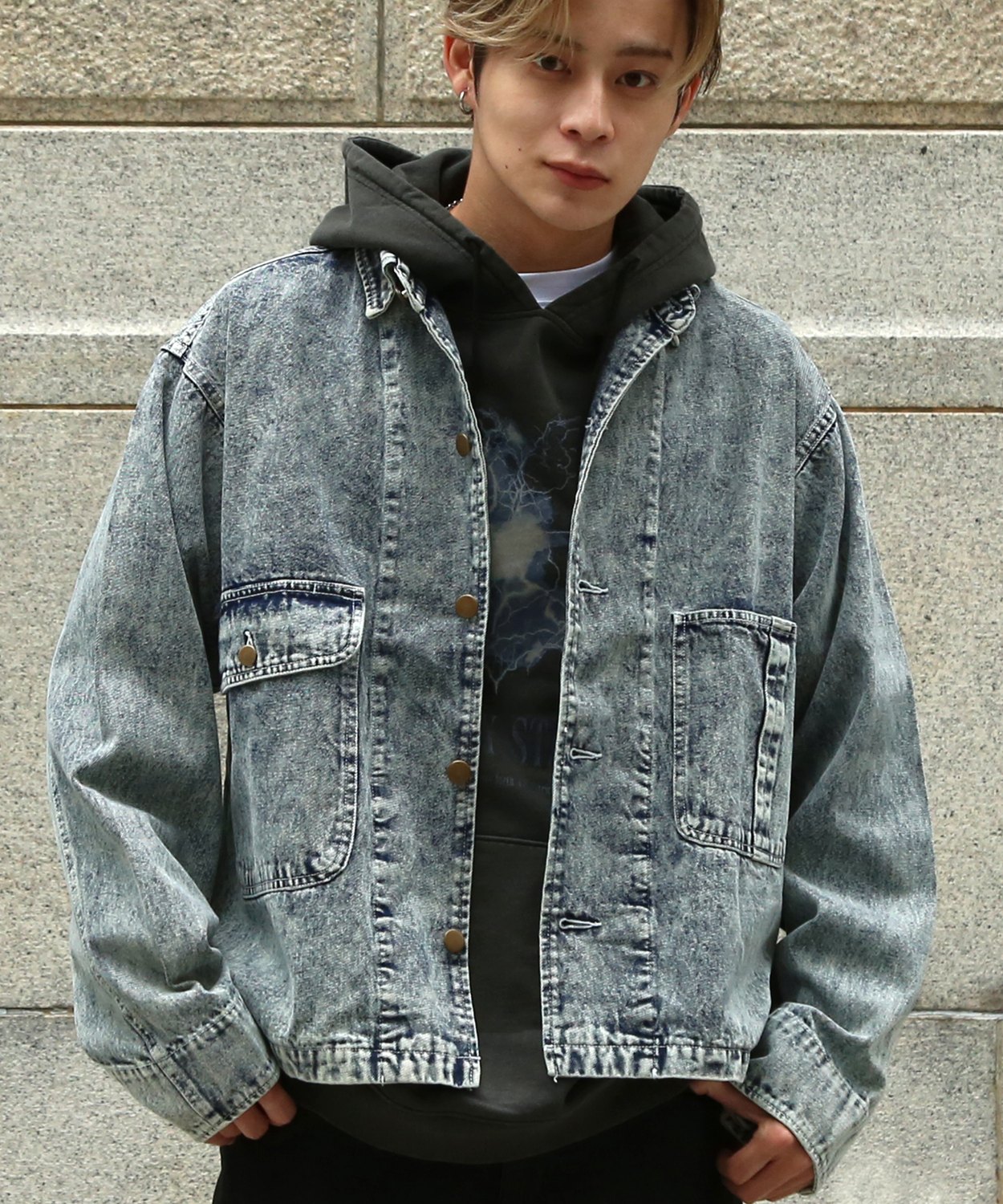 NULLUS 24ss デニムブルゾン NULLUS 24ss デニムブルゾン SWITCH STYLE for MEN – Johnbull Private