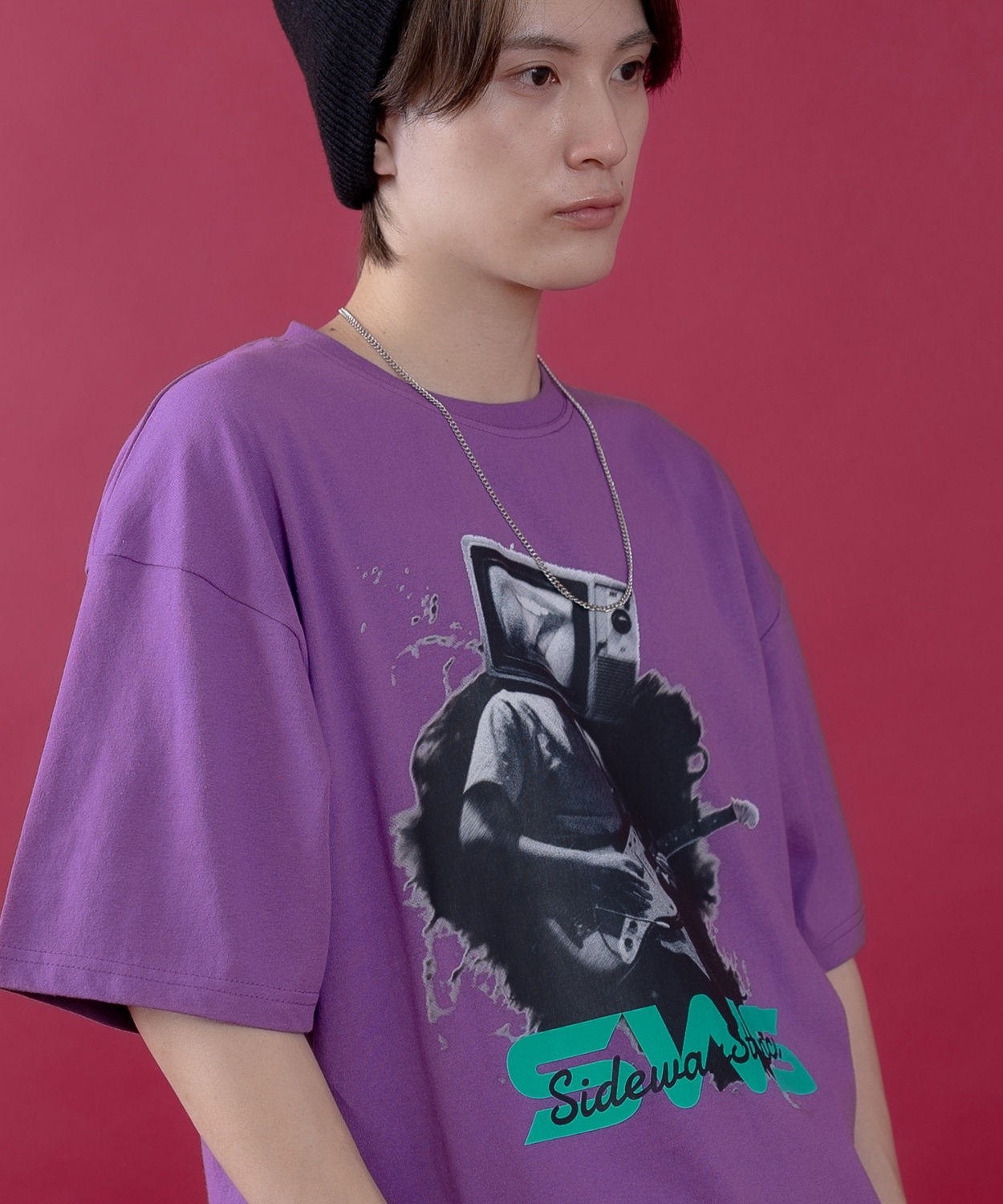 半袖Tシャツ メンズ レディース オリジナルプリント グラフィック カットソー 大きめ アメカジ カジュアル スケーター ストリート 古着MIX 韓国ファッション | improves | 03