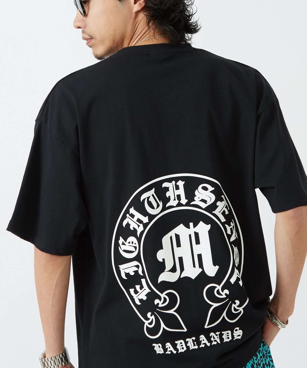 半袖Tシャツ メンズ SIDEWAY STANCE サイドウェイスタンス オリジナルプリント アーチロゴ カットソー 大きめ アメカジ カジュアル スケーター ストリート | improves | 02