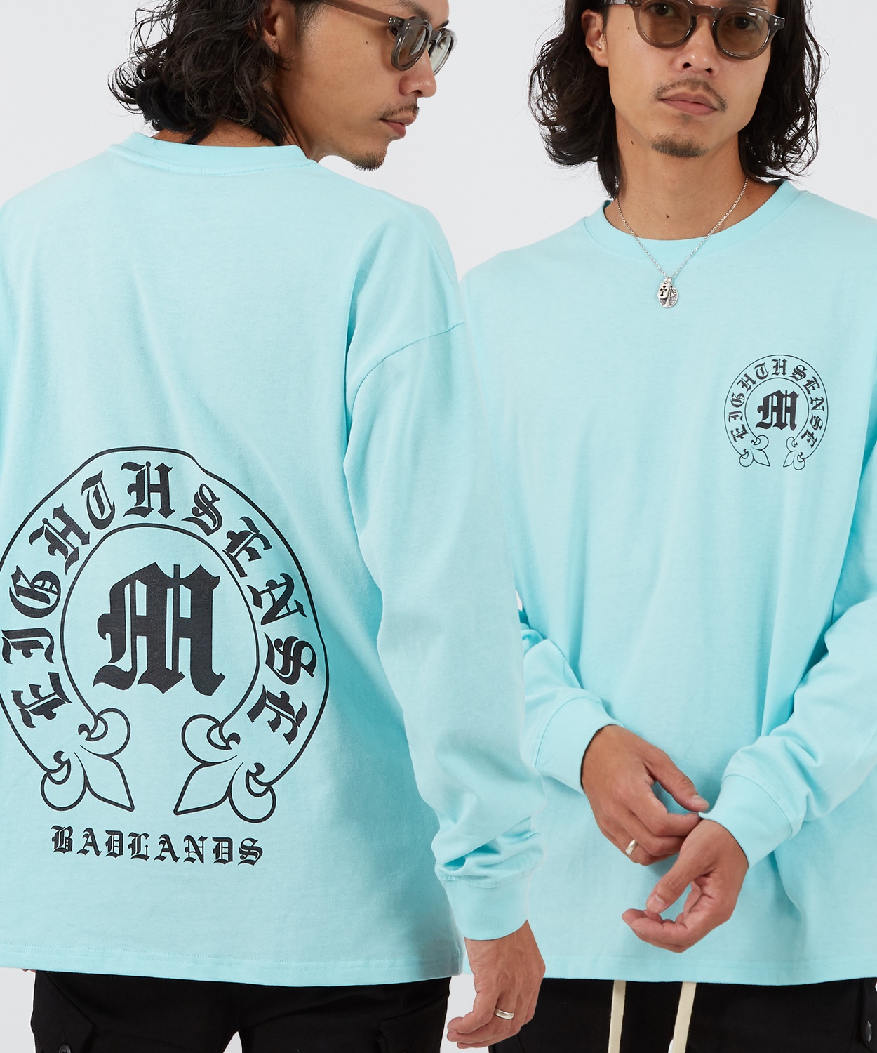 長袖Tシャツ メンズ SIDEWAY STANCE サイドウェイスタンス オリジナルプリント アーチロゴ カットソー 大きめ アメカジ カジュアル スケーター ストリート | improves | 03