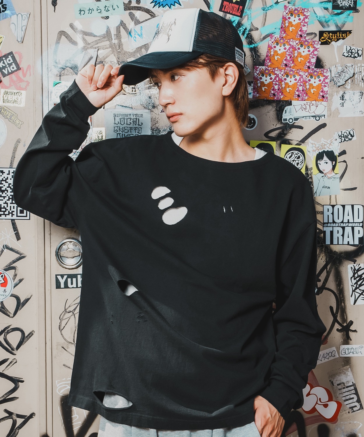 improves（インプローブス） 長袖Tシャツ 無地 メンズ レディース