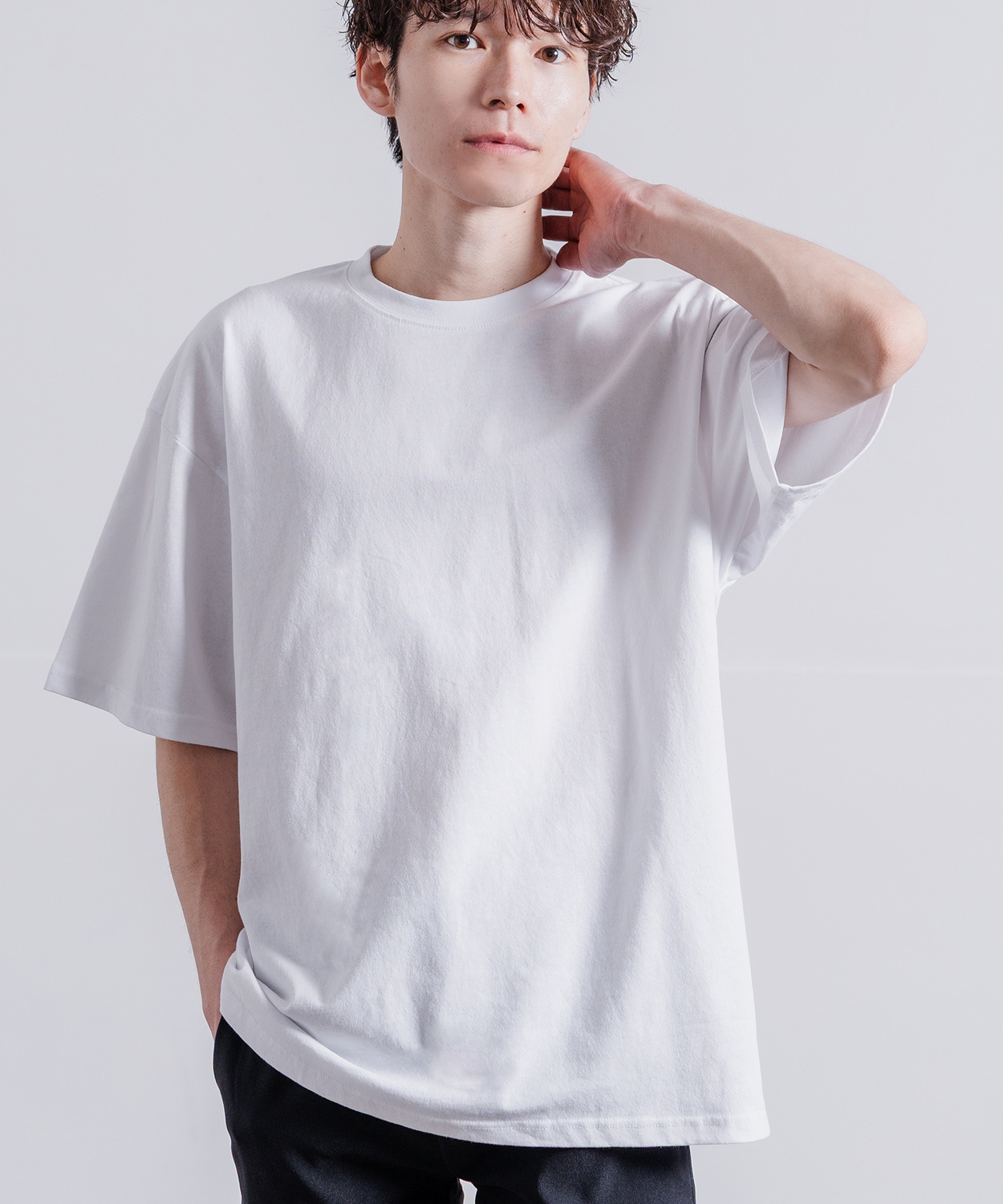 Tシャツ メンズ SIDEWAY STANCE サイドウェイスタンス 無地 半袖 カットソー 大きめ アメカジ カジュアル スケーター ストリート 古着MIX 韓国ファッション | improves | 01