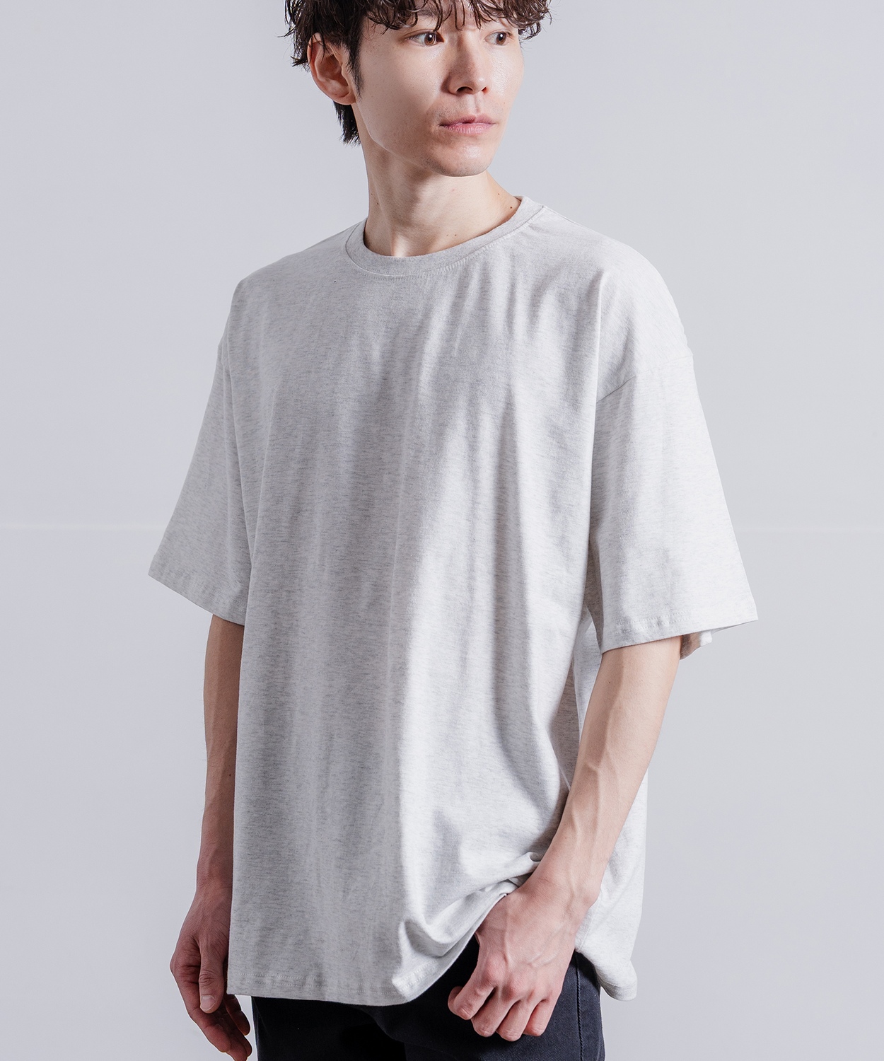 Tシャツ メンズ SIDEWAY STANCE サイドウェイスタンス 無地 半袖 カットソー 大きめ アメカジ カジュアル スケーター ストリート 古着MIX 韓国ファッション | improves | 06