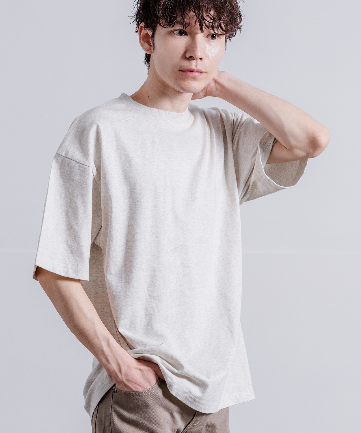 Tシャツ メンズ SIDEWAY STANCE サイドウェイスタンス 無地 半袖 カットソー 大きめ アメカジ カジュアル スケーター ストリート 古着MIX 韓国ファッション | improves | 03
