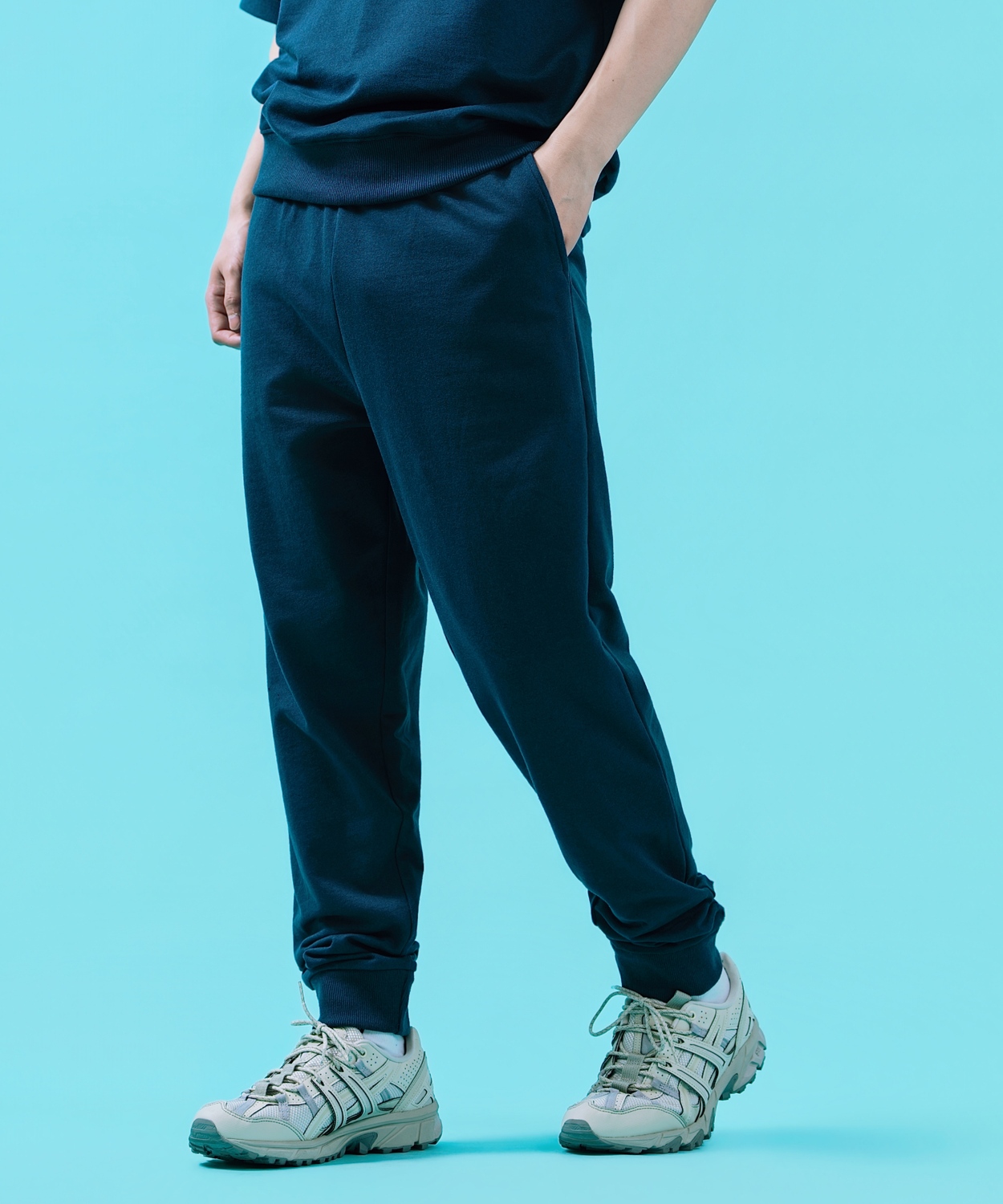 スウェットパンツ メンズ SIDEWAY STANCE サイドウェイスタンス ジョガーパンツ スウェット セットアップ 裏毛 無地 シンプル カジュアル ベーシック ノームコア | improves | 03