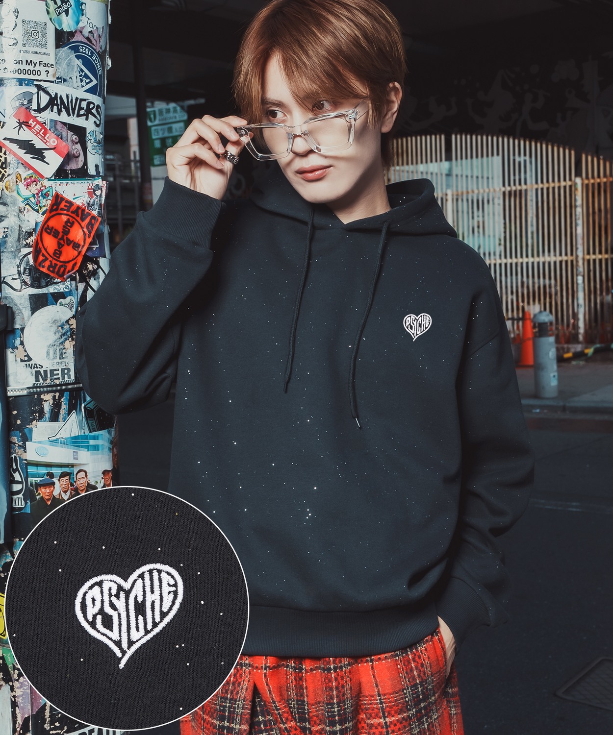 パーカー メンズ SIDEWAY STANCE サイドウェイスタンス 裏起毛 スウェット プルオーバー フーディー 大きめ アメカジ カジュアル スケーター ストリート 古着MIX | improves | 01