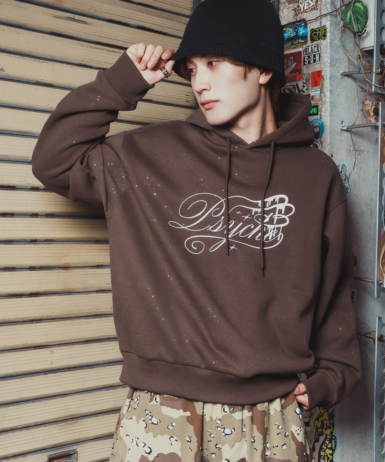 パーカー メンズ SIDEWAY STANCE サイドウェイスタンス 裏起毛 スウェット プルオーバー フーディー 大きめ アメカジ カジュアル スケーター ストリート 古着MIX | improves | 02