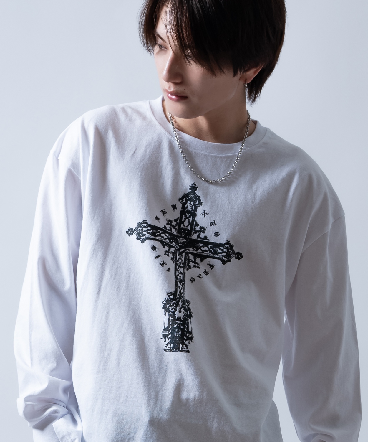 improves（インプローブス） 長袖Tシャツ メンズ クロス ロンT 十字架