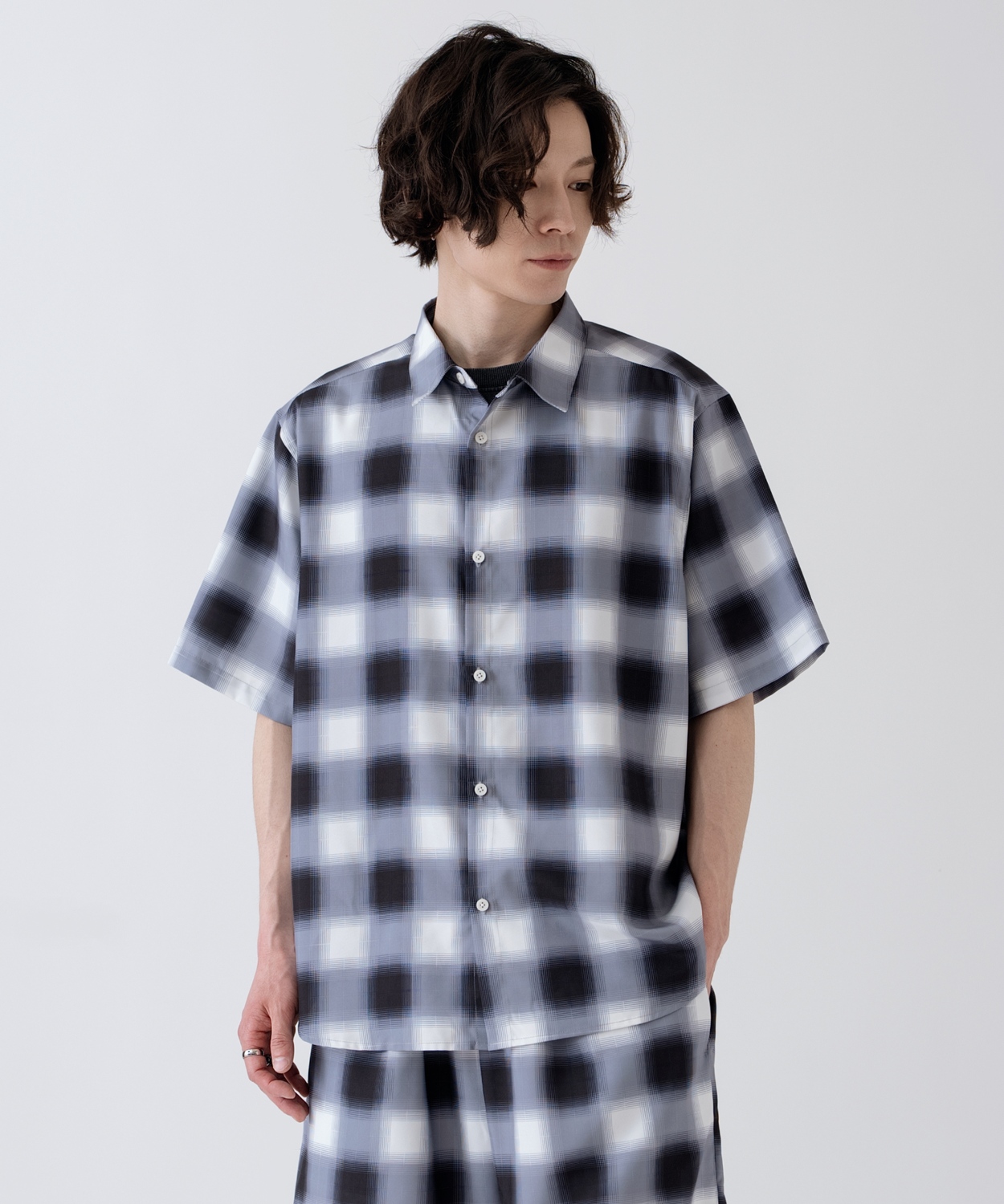 半袖シャツ メンズ SIDEWAY STANCE サイドウェイスタンス 柄シャツ 総柄 ユニセックス カジュアル スケーター ストリート 古着MIX 韓国 | improves | 09