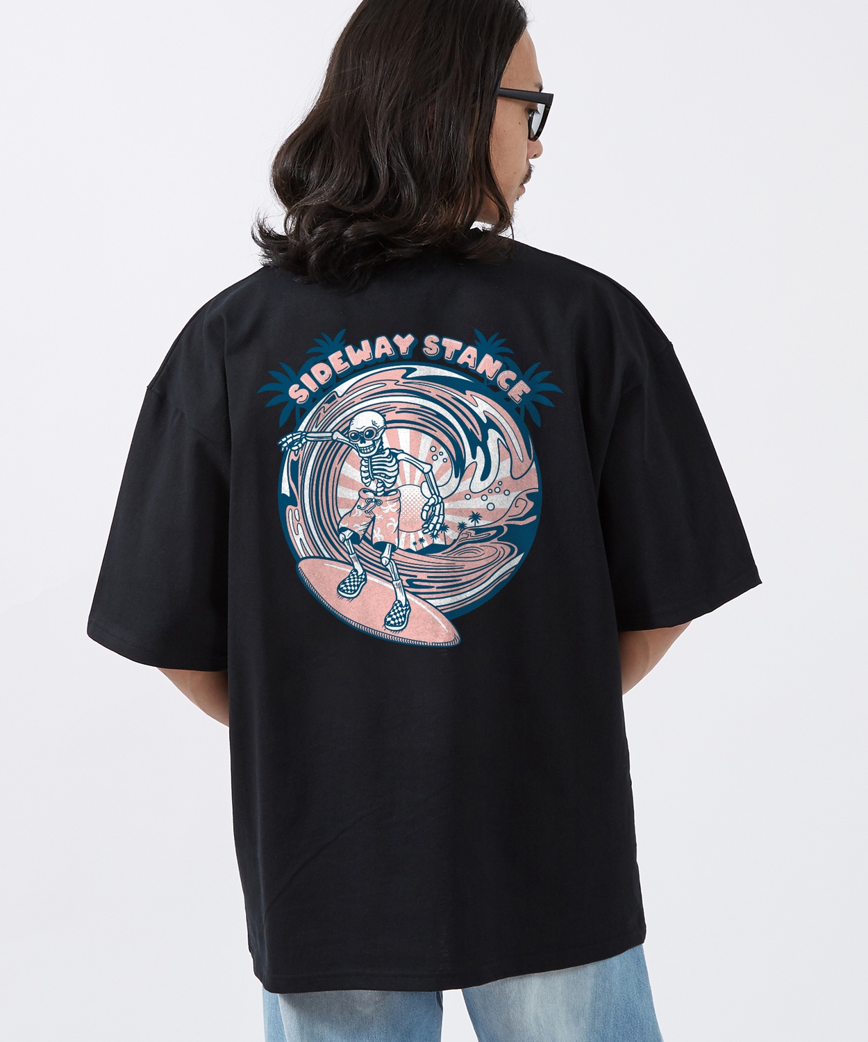 半袖Tシャツ メンズ SIDEWAY STANCE サイドウェイスタンス オリジナルプリント サーフィング 半袖Tシャツ カットソー カジュアル アメカジ ストリート | improves | 02
