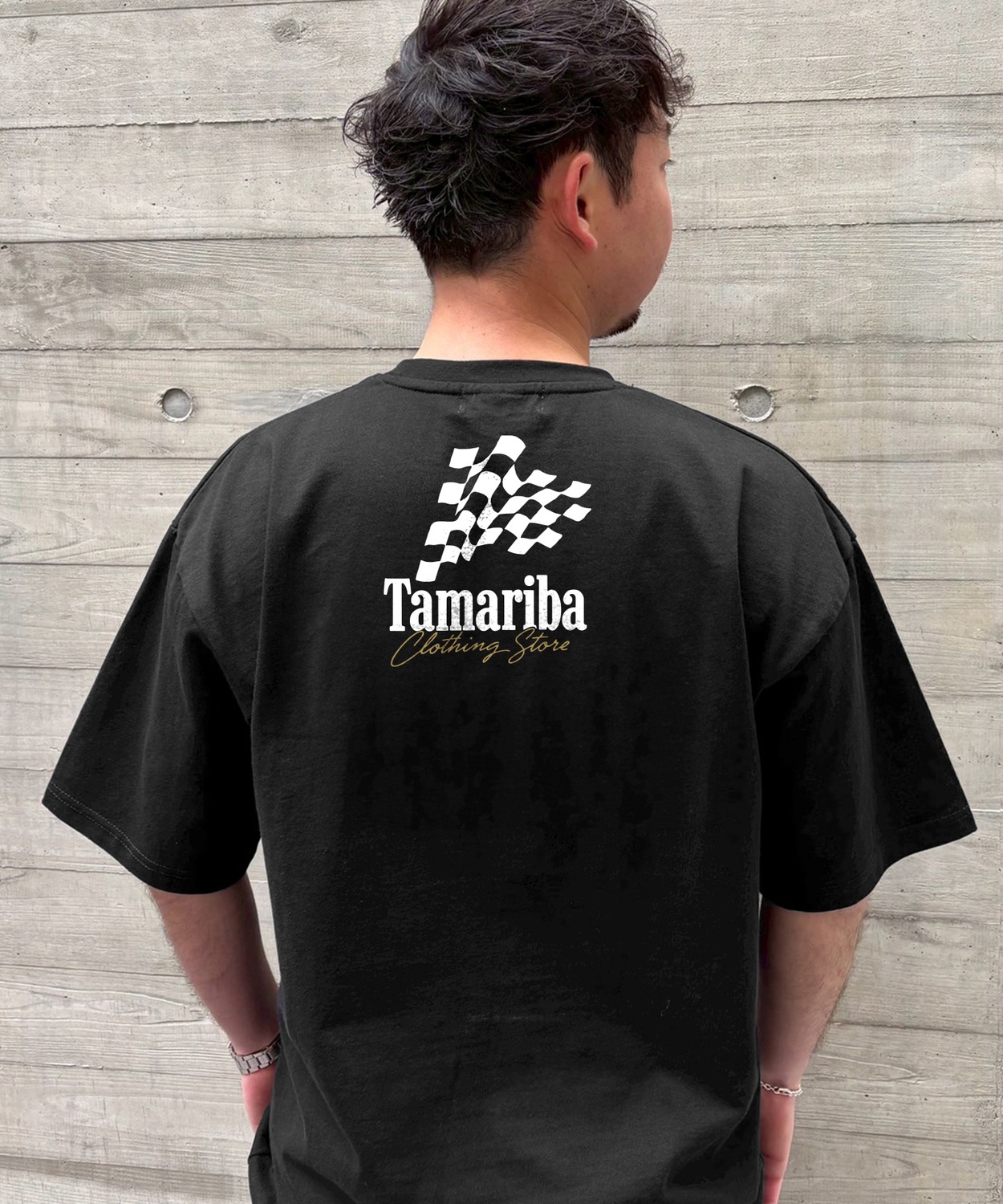 半袖Tシャツ メンズ SIDEWAY STANCE サイドウェイスタンス 古着屋tamariba監修 オリジナルプリント tamaribaフラッグロゴ 半袖Tシャツ カットソー カジュアル | improves | 02