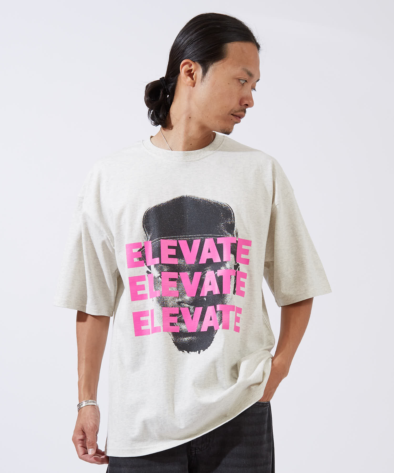 半袖Tシャツ メンズ SIDEWAY STANCE サイドウェイスタンス オリジナルプリント ポートレイト 半袖Tシャツ カットソー カジュアル ストリート スケーター 韓国 | improves | 03