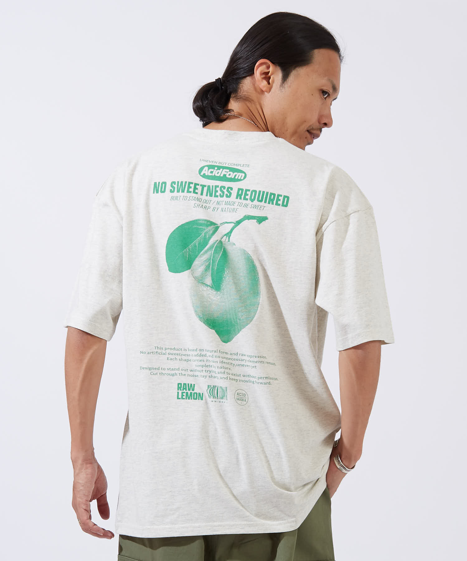 半袖Tシャツ メンズ SIDEWAY STANCE サイドウェイスタンス オリジナルプリント レモングラフィック 半袖Tシャツ カットソー カジュアル ストリート スケーター | improves | 02