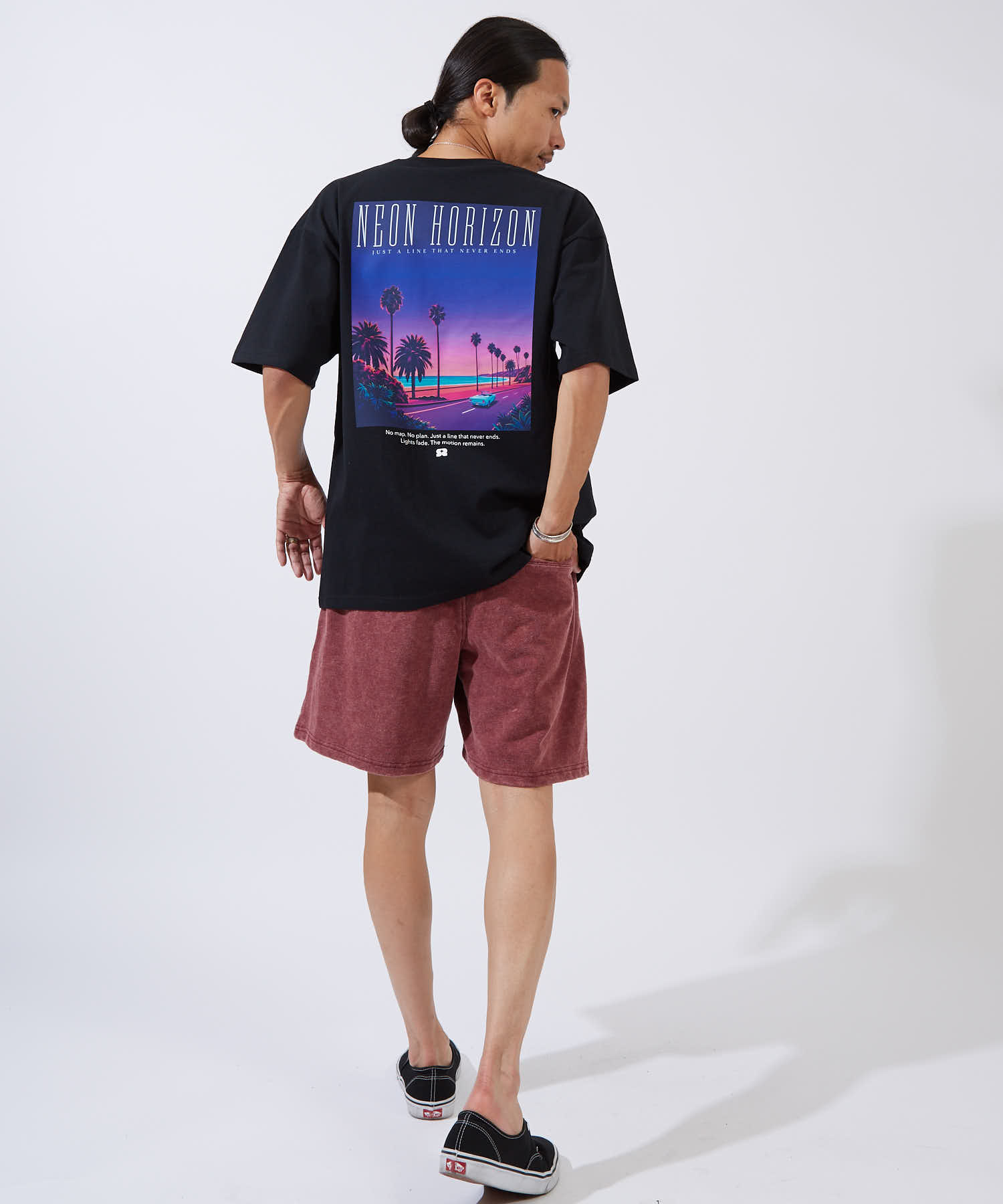 半袖Tシャツ メンズ SIDEWAY STANCE サイドウェイスタンス オリジナルプリント ネオン 半袖Tシャツ カットソー カジュアル ストリート スケーター | improves | 03